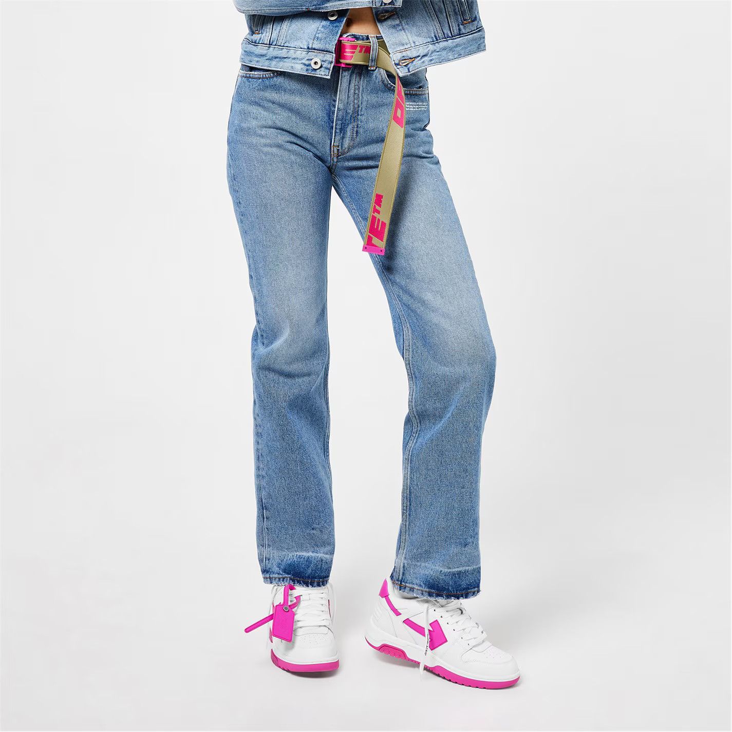Off-White o1g2r1mq0125 Jeans in Blue Size 25" / US 0 / IT 36 - 5 Thumbnail