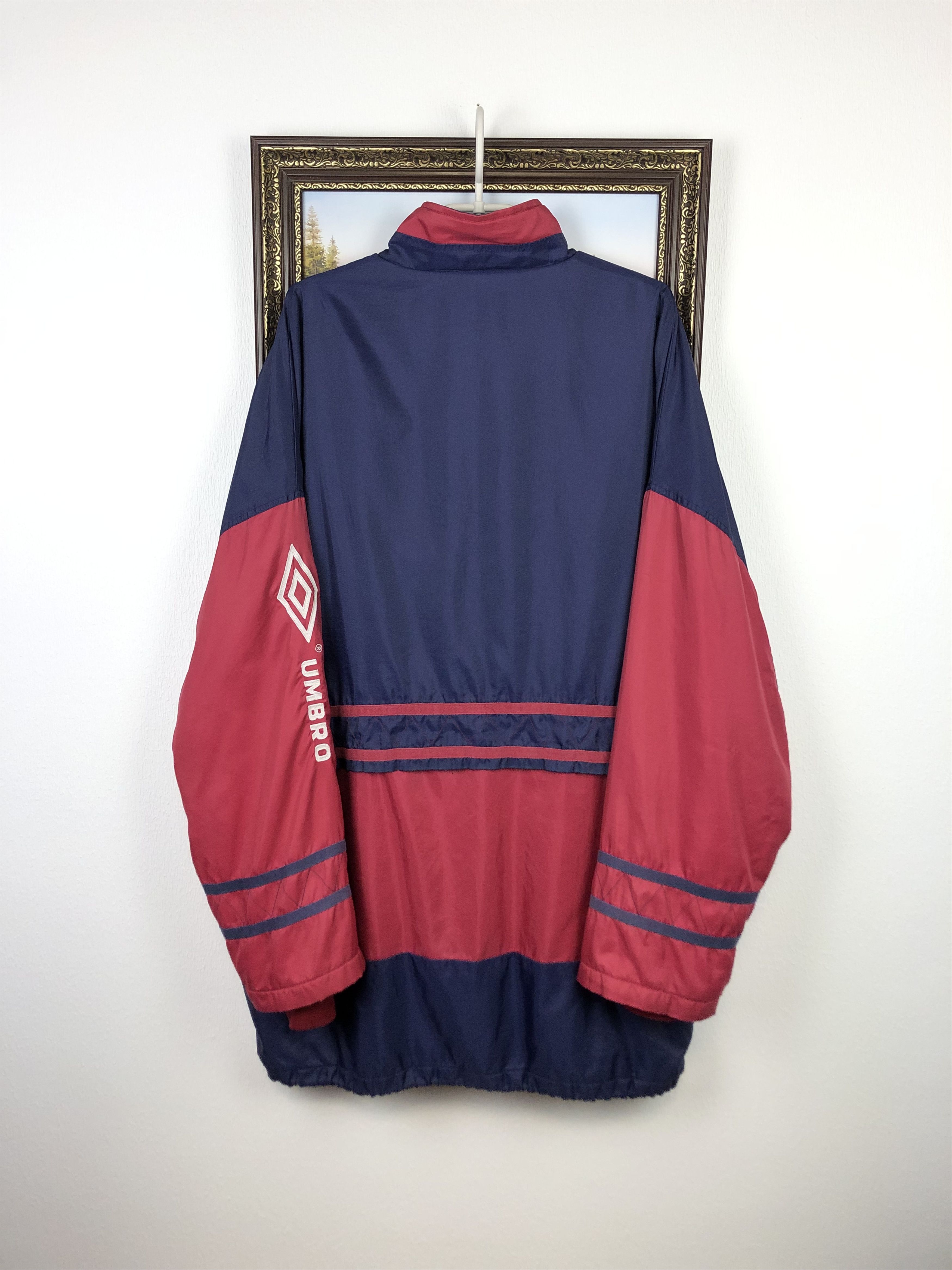 Umbro Vintage Ajax Football Jacket Soccer Windbreaker Track Size US XXL / EU 58 / 5 - 8 Thumbnail
