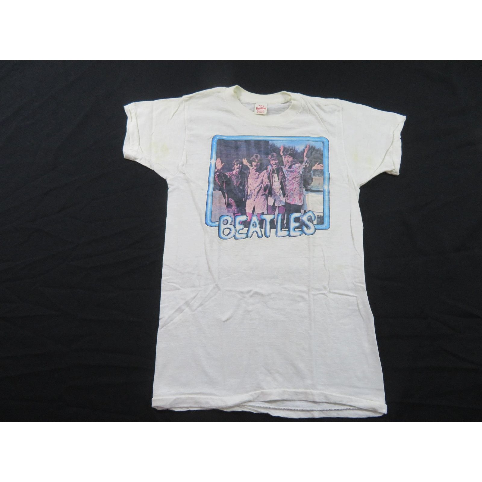 Other Beatles White T-Shirt Sz S Healthknit 1970s Size US S / EU 44-46 / 1 - 1 Thumbnail