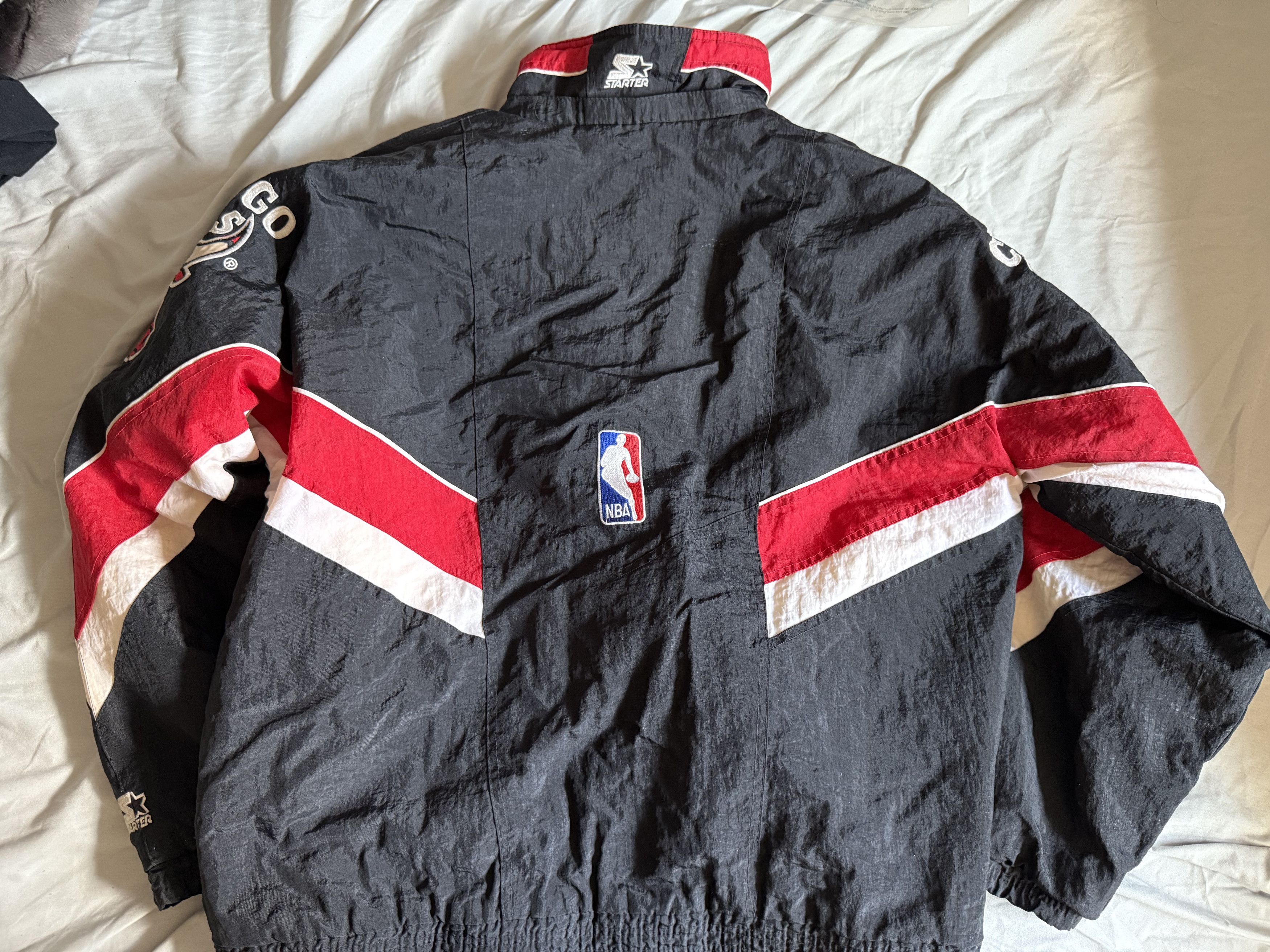 Starter Chicago Bulls Starter Jacket Large Size US L / EU 52-54 / 3 - 7 Thumbnail