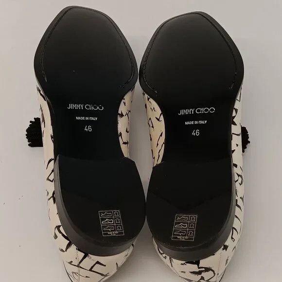 Jimmy Choo Jimmy Choo Patent Foxley Eric Haze Poggy Loafers - EU45/US12 Size US 12 / EU 45 - 13 Thumbnail