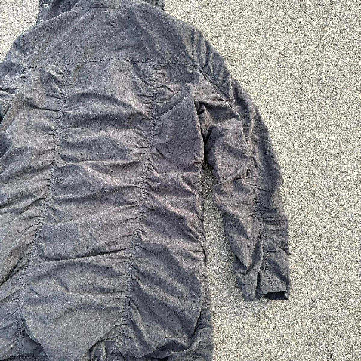 Japanese Brand Feeling Goods Military Parka Jacket Black Y2K Utility Hooded Size S / US 4 / IT 40 - 9 Thumbnail