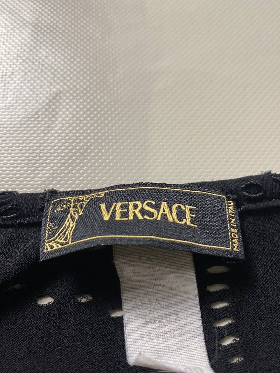 Versace × Vintage Vintage Versace Longsleeve Avant Garde 90s Size M / US 6-8 / IT 42-44 - 4 Thumbnail