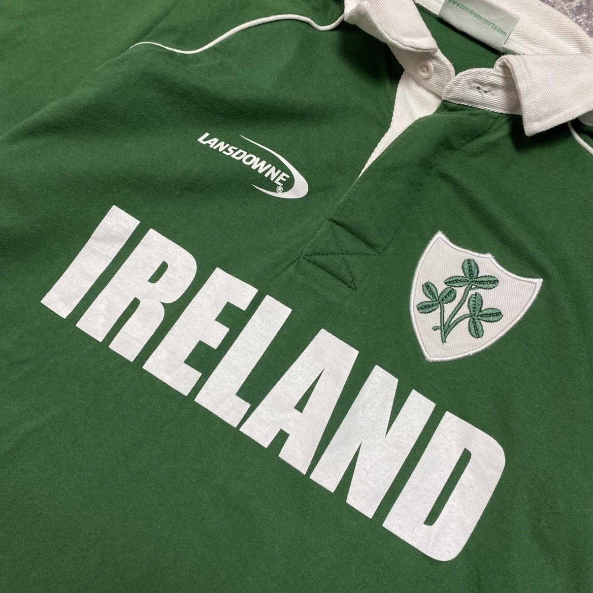 Rugby Ralph Lauren Vintage Lansdowne Ireland rugby big logo y2k polo size S Size US S / EU 44-46 / 1 - 3 Thumbnail