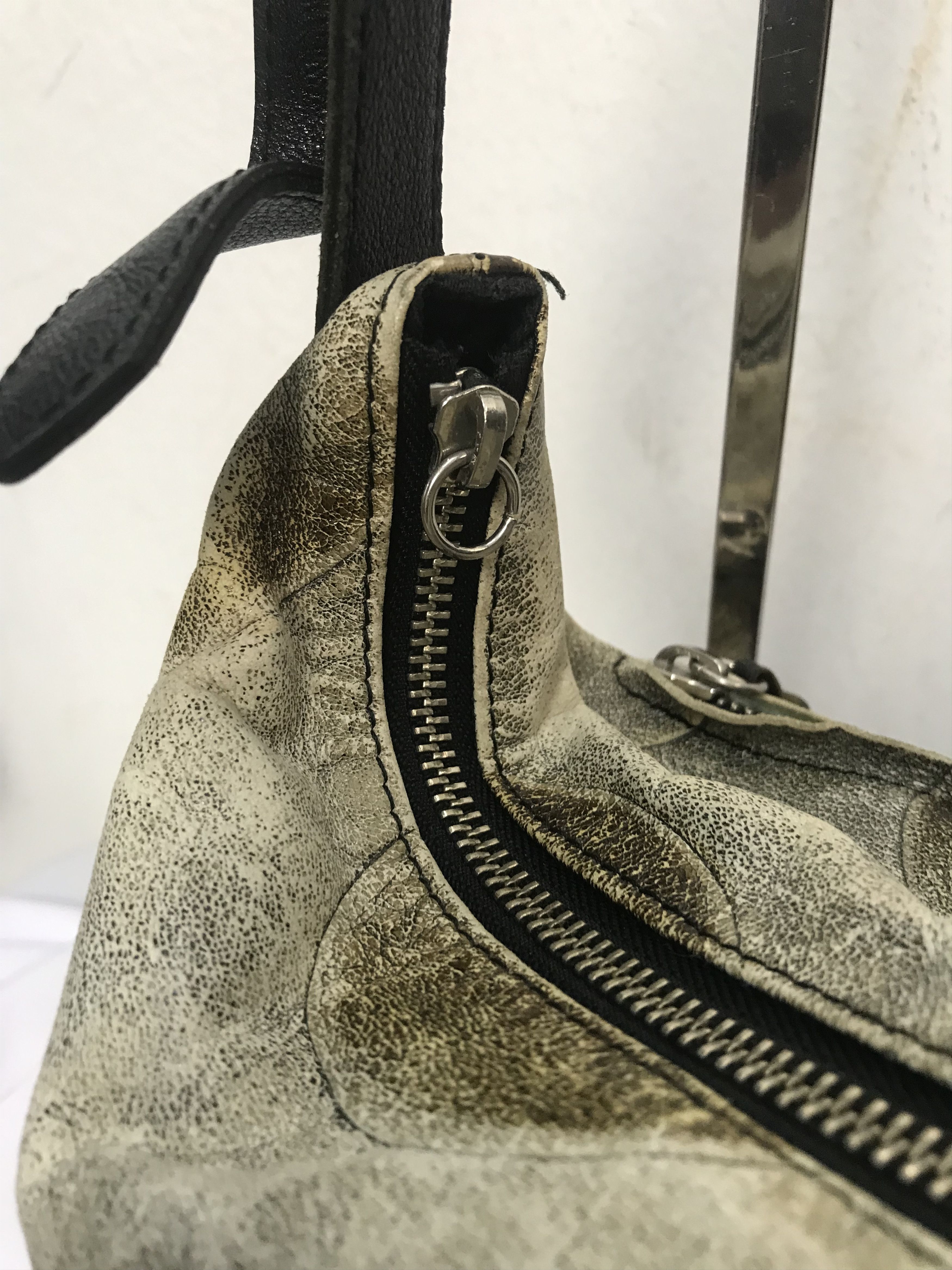 Japanese Brand Cream Leather Bag Size ONE SIZE - 13 Thumbnail