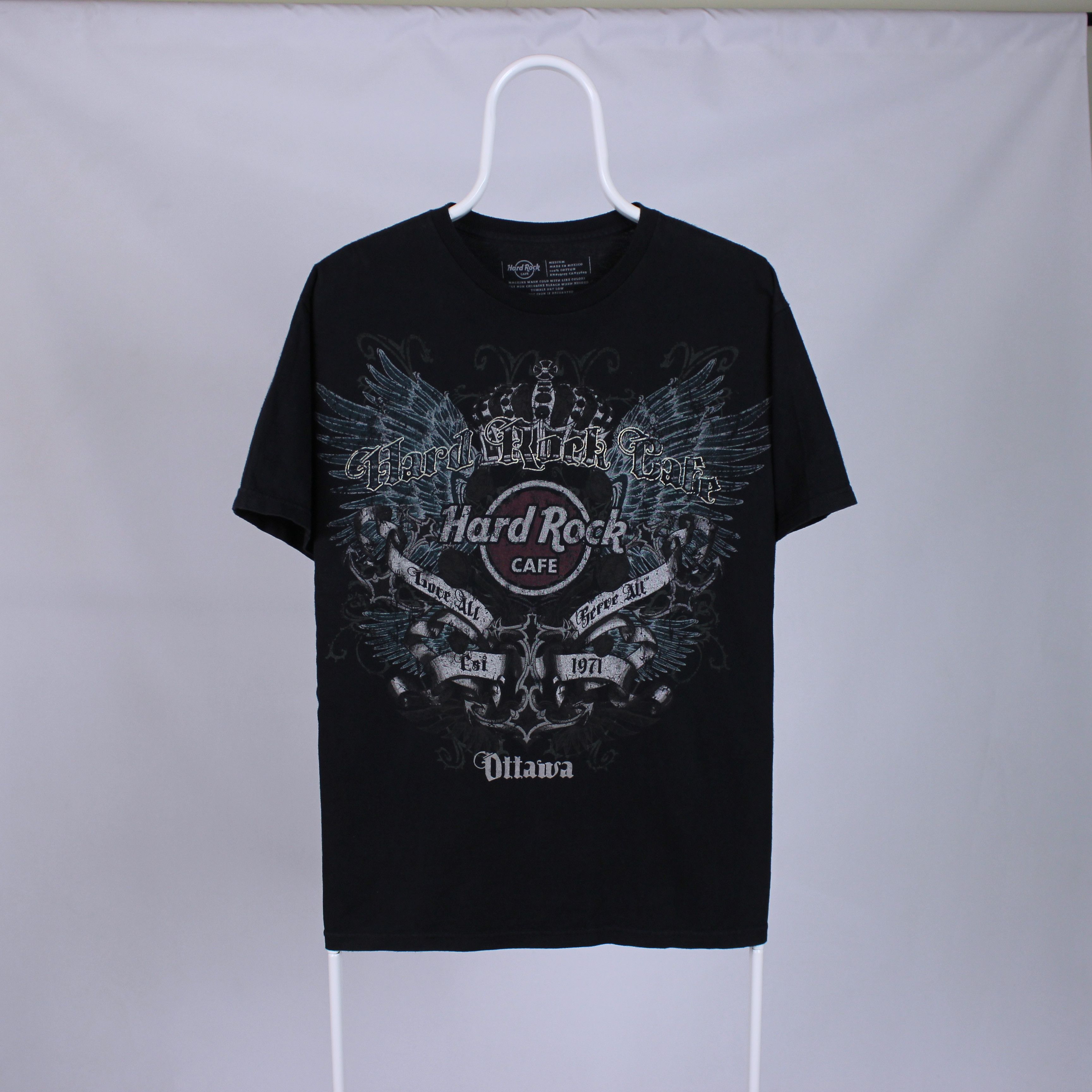 Hard Rock Cafe hard rock cafe ottawa t shirt centr logo M L cotton Size US M / EU 48-50 / 2 - 2 Thumbnail