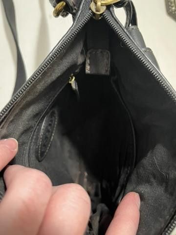 Fossil Fossil Black Leather Crossbody Bag Size ONE SIZE - 6 Thumbnail