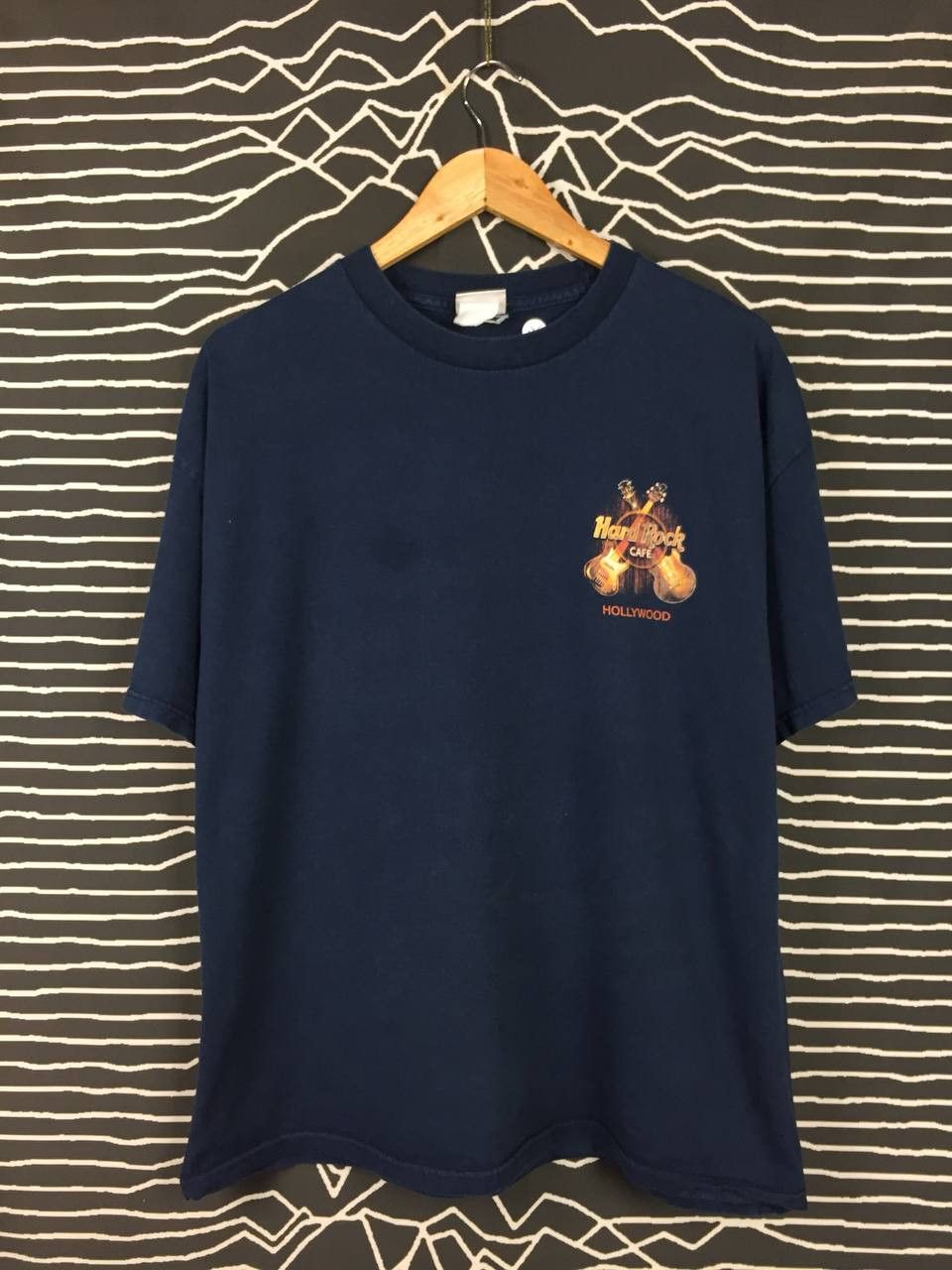 Hard Rock Cafe × Vintage Vtg Hard Rock Cafe Hollywood Save The Planet Graphic Tee Size US XL / EU 56 / 4 - 5 Thumbnail