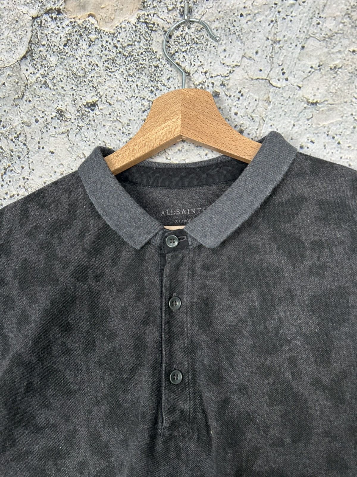 Allsaints Allsaints Avant Garde Streetwear Japan Style Designer Polo Size US XL / EU 56 / 4 - 3 Thumbnail