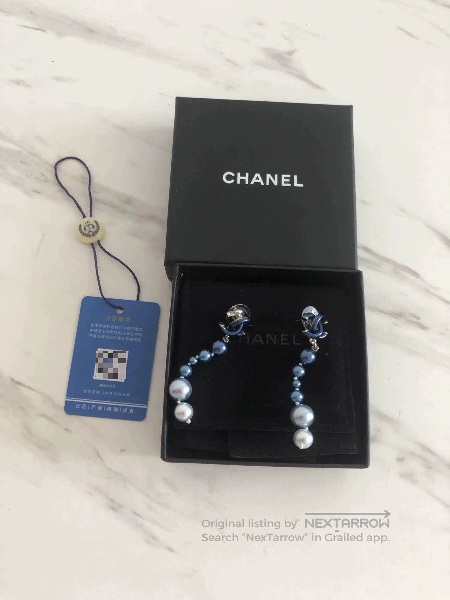 Chanel Chanel Pearl and Crystal Earrings. Size ONE SIZE - 1 Thumbnail