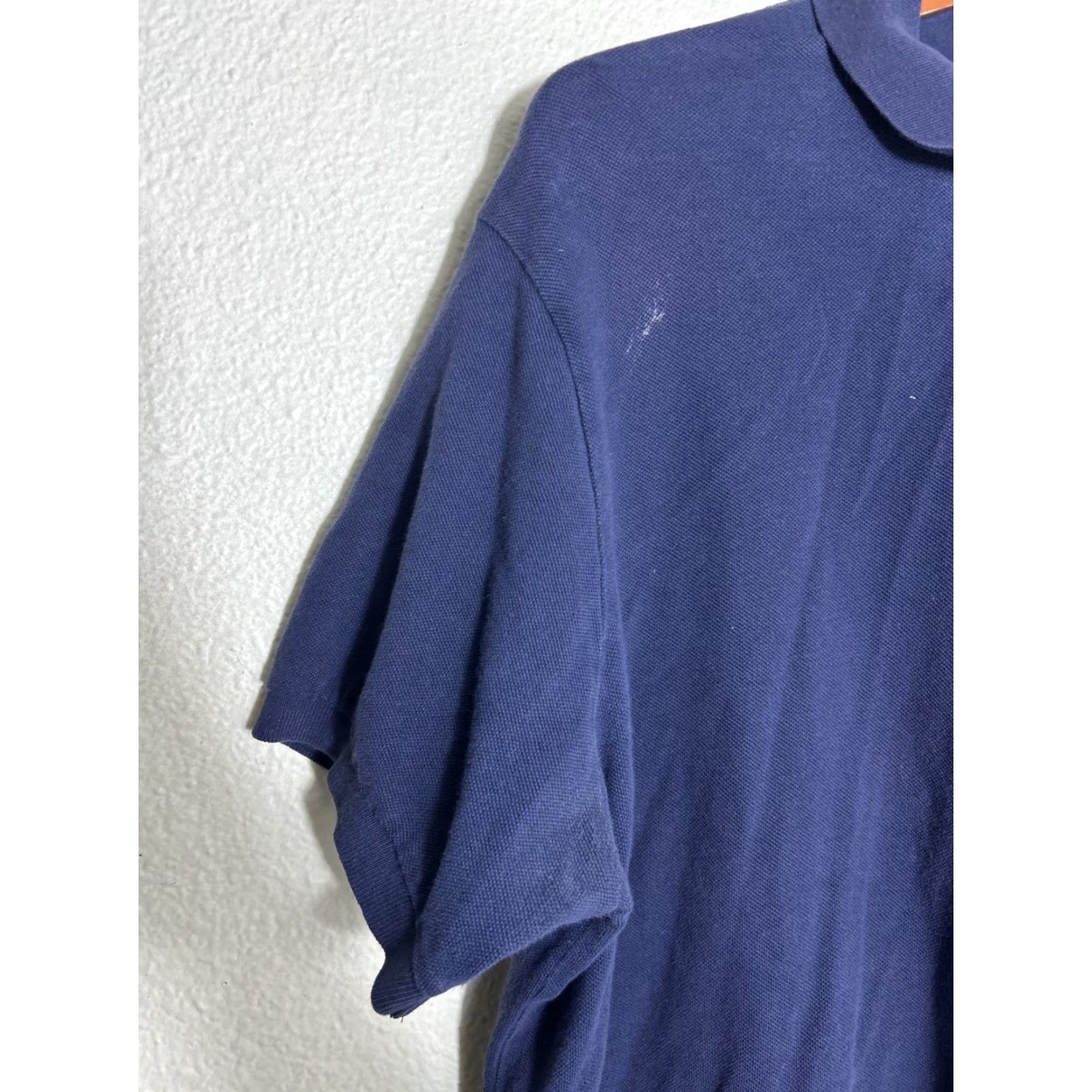Polo Ralph Lauren Mens XL Short Sleeve Polo Shirt Navy Blue