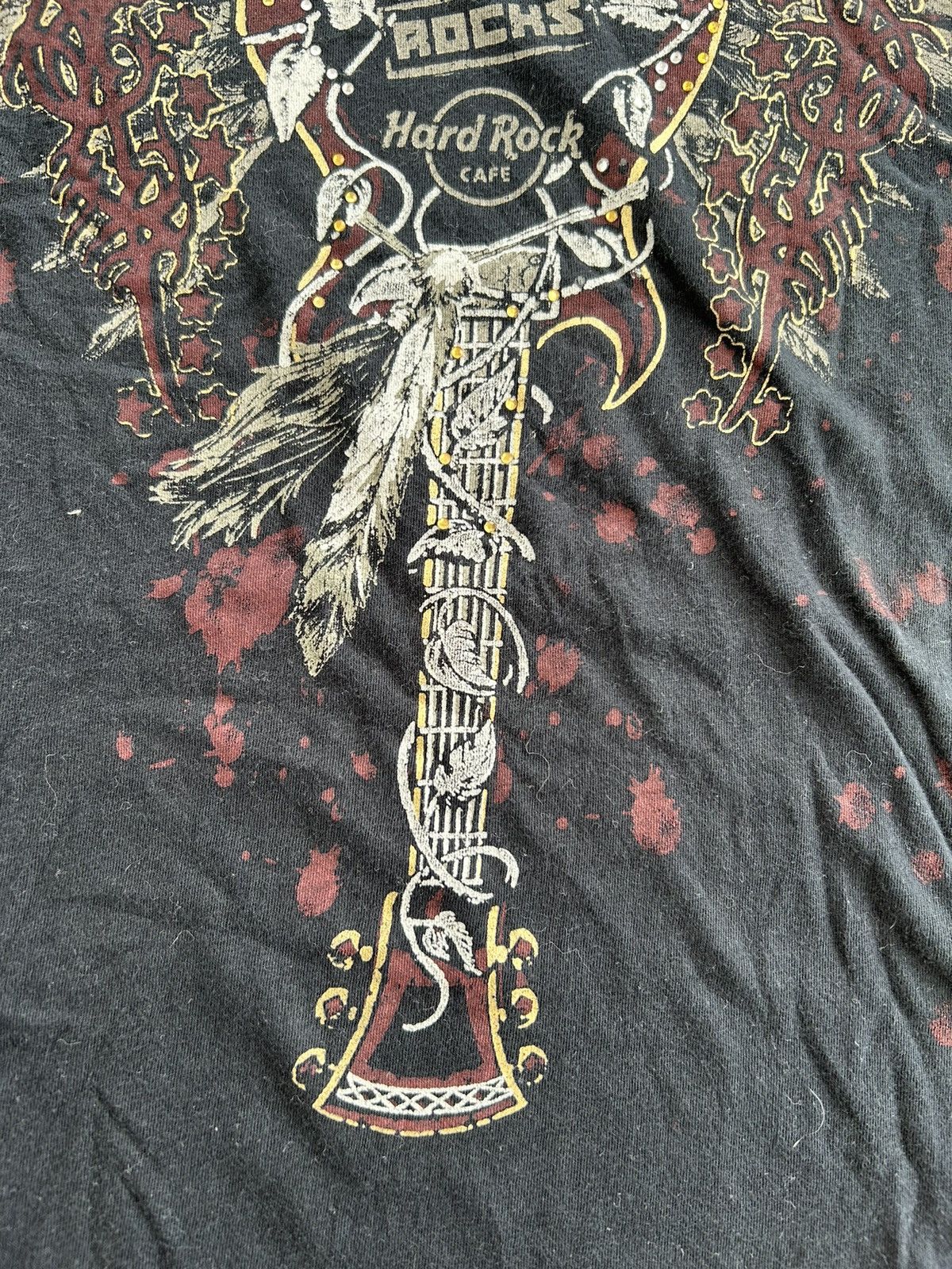 Hard Rock Cafe Hard Rock Black Tee Vintage Size S / US 4 / IT 40 - 4 Thumbnail