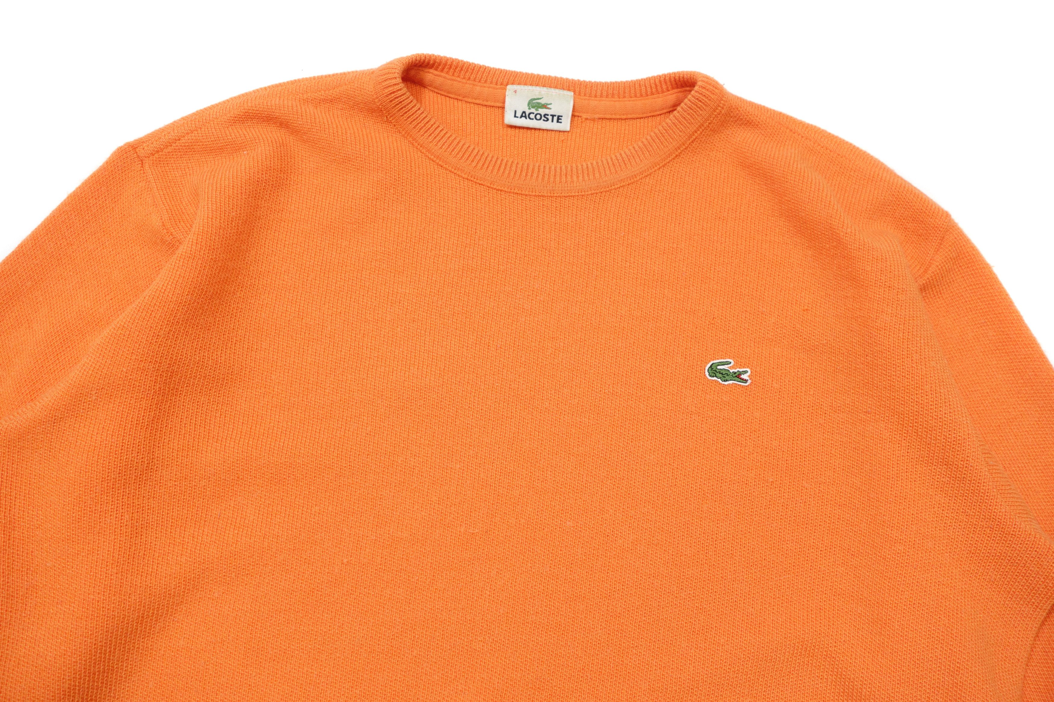 Lacoste 00s Wool Blend Logo Sweater Size US L / EU 52-54 / 3 - 3 Thumbnail