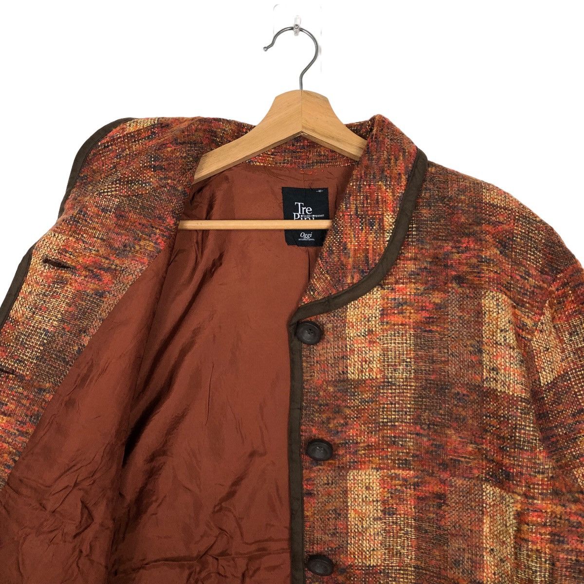 Japanese Brand 🔥90’s Tre Pini Design Vintage Japanese Design Wool Jacket Size US M / EU 48-50 / 2 - 10 Thumbnail