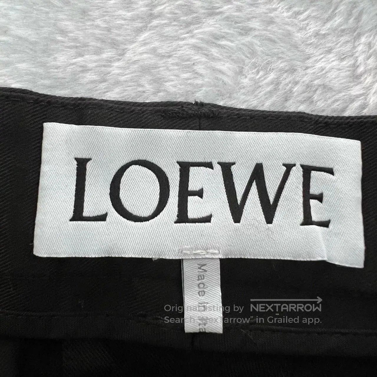 Loewe black work pants by loewe size 48. Size US 38 / EU 54 - 3 Thumbnail