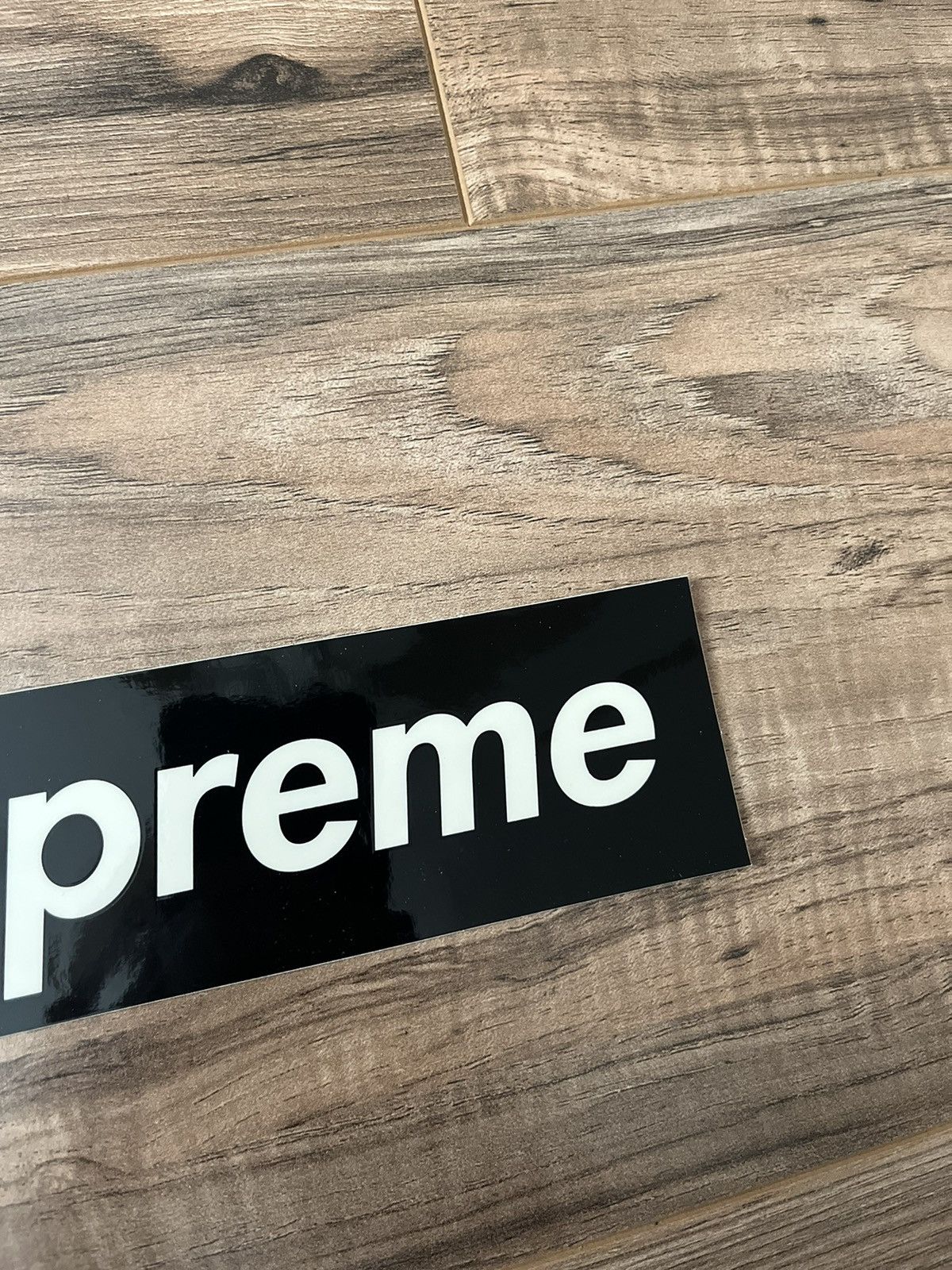 Supreme Supreme Clear Vinyl Box Logo Sticker Size ONE SIZE - 3 Thumbnail