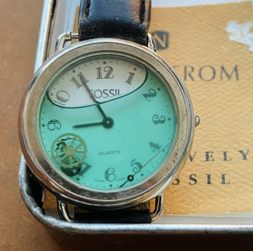 Fossil 1988 FOSSIL FLOATING GEARS WATCH Size ONE SIZE - 6 Thumbnail