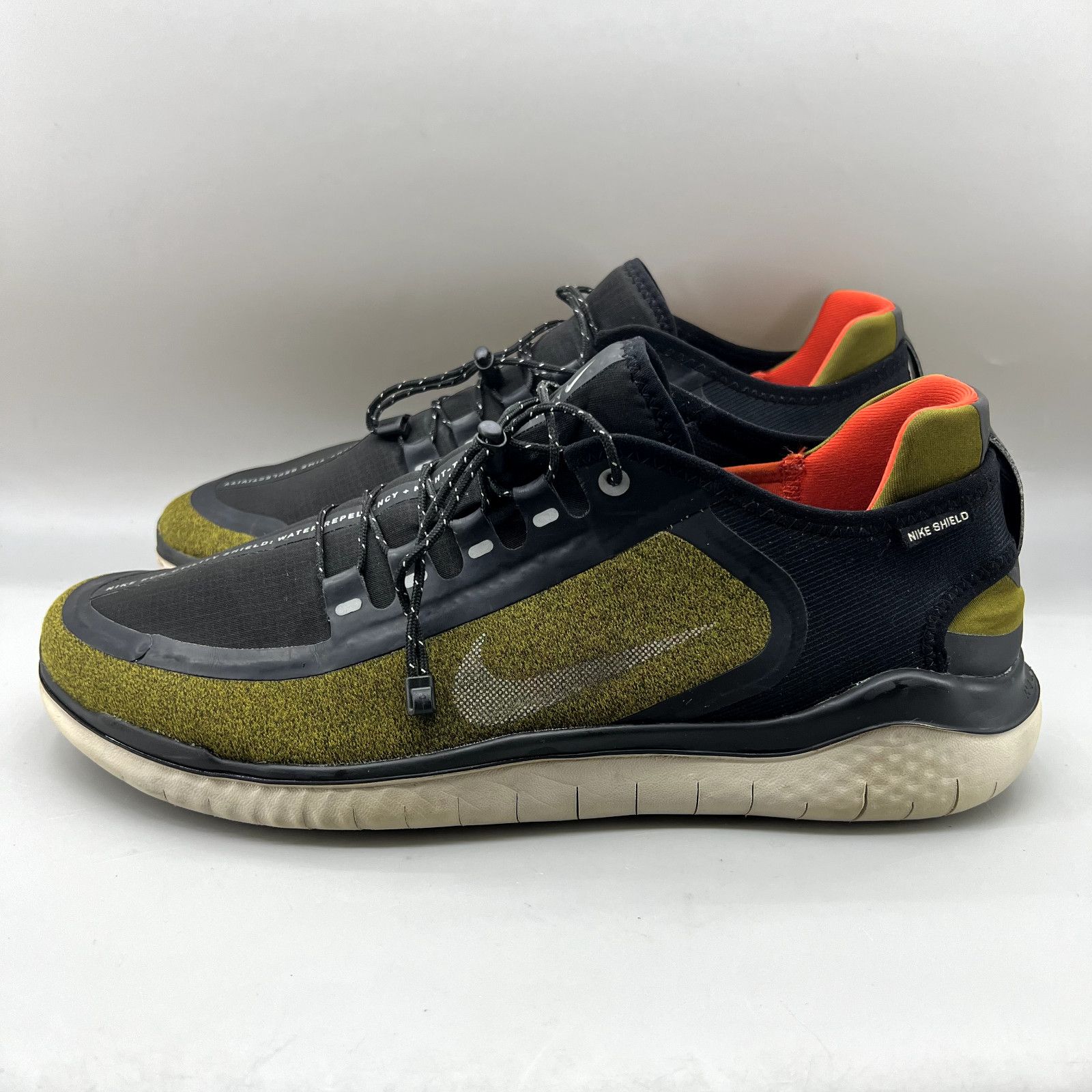 Nike Nike Free Run Shield Running Sneakers Men Size 14 Green Size US 14 / EU 47 - 3 Thumbnail
