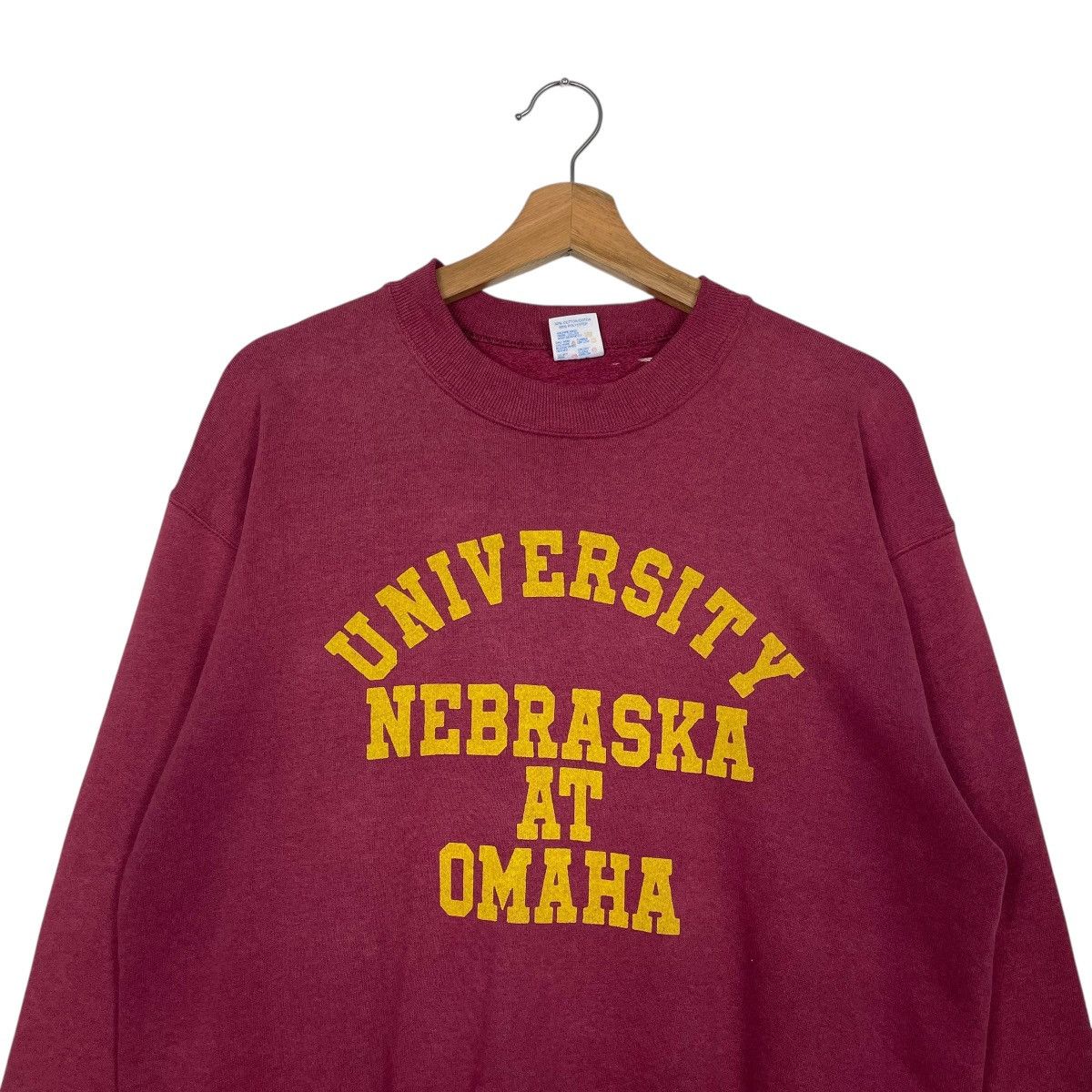 Other Vintage 90s University Nebraska At Omaha Crewneck Sweatshirt Size US M / EU 48-50 / 2 - 2 Thumbnail
