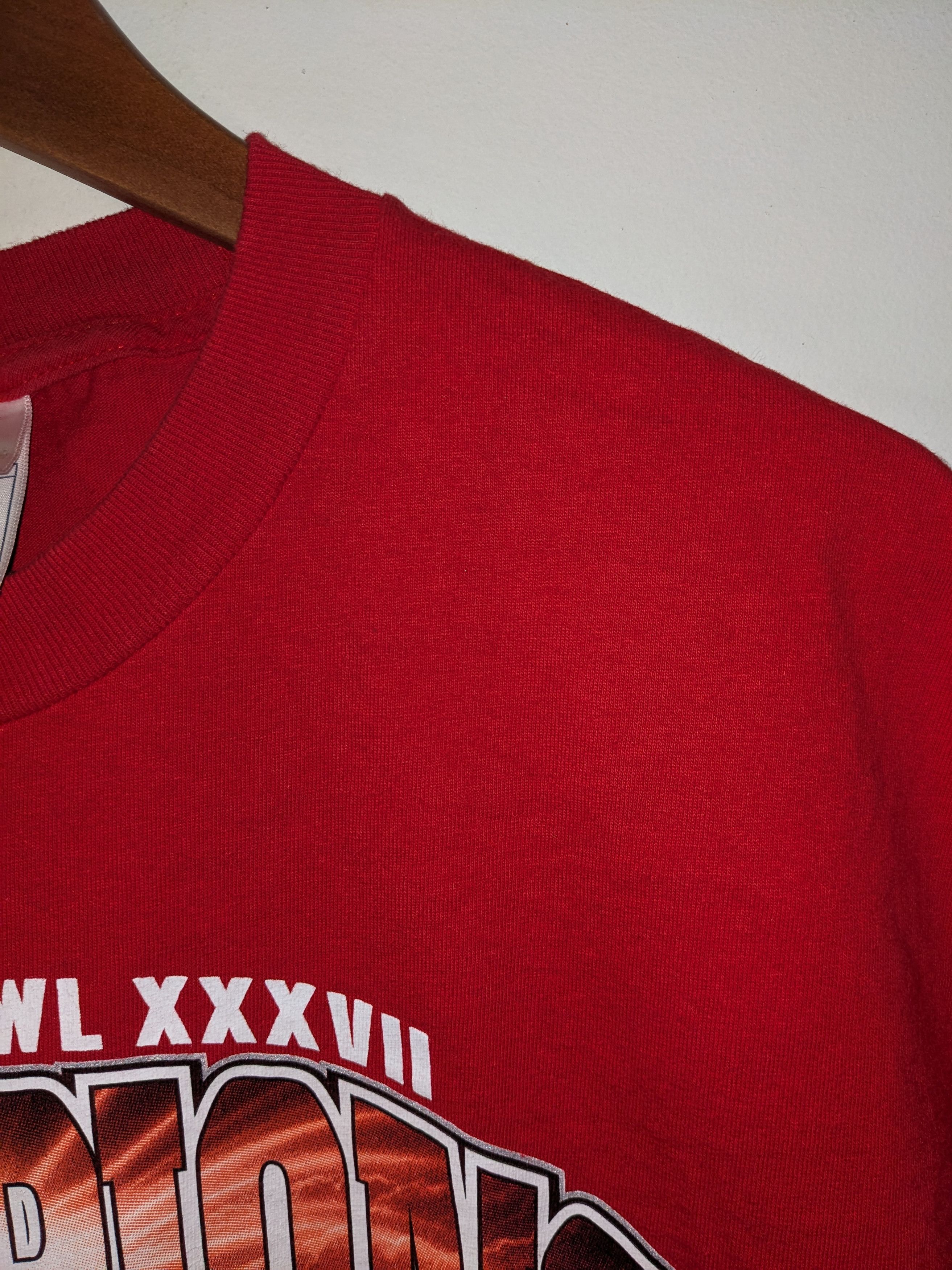 NFL × Vintage Vintage 2003 Tampa Bay Buccaneers NFL Superbowl T-Shirt Size US XL / EU 56 / 4 - 6 Thumbnail