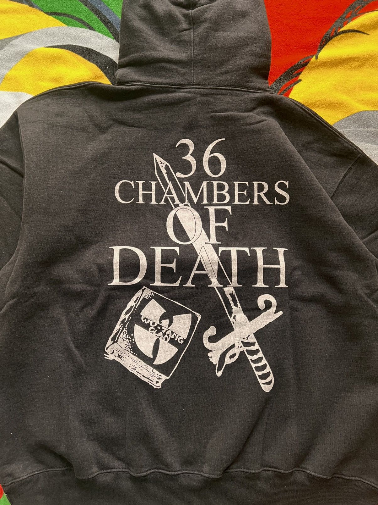 Supreme XL Supreme Wu-Tang Clan Hooded Sweatshirt Black FW25 hoodie Size US XL / EU 56 / 4 - 12 Thumbnail
