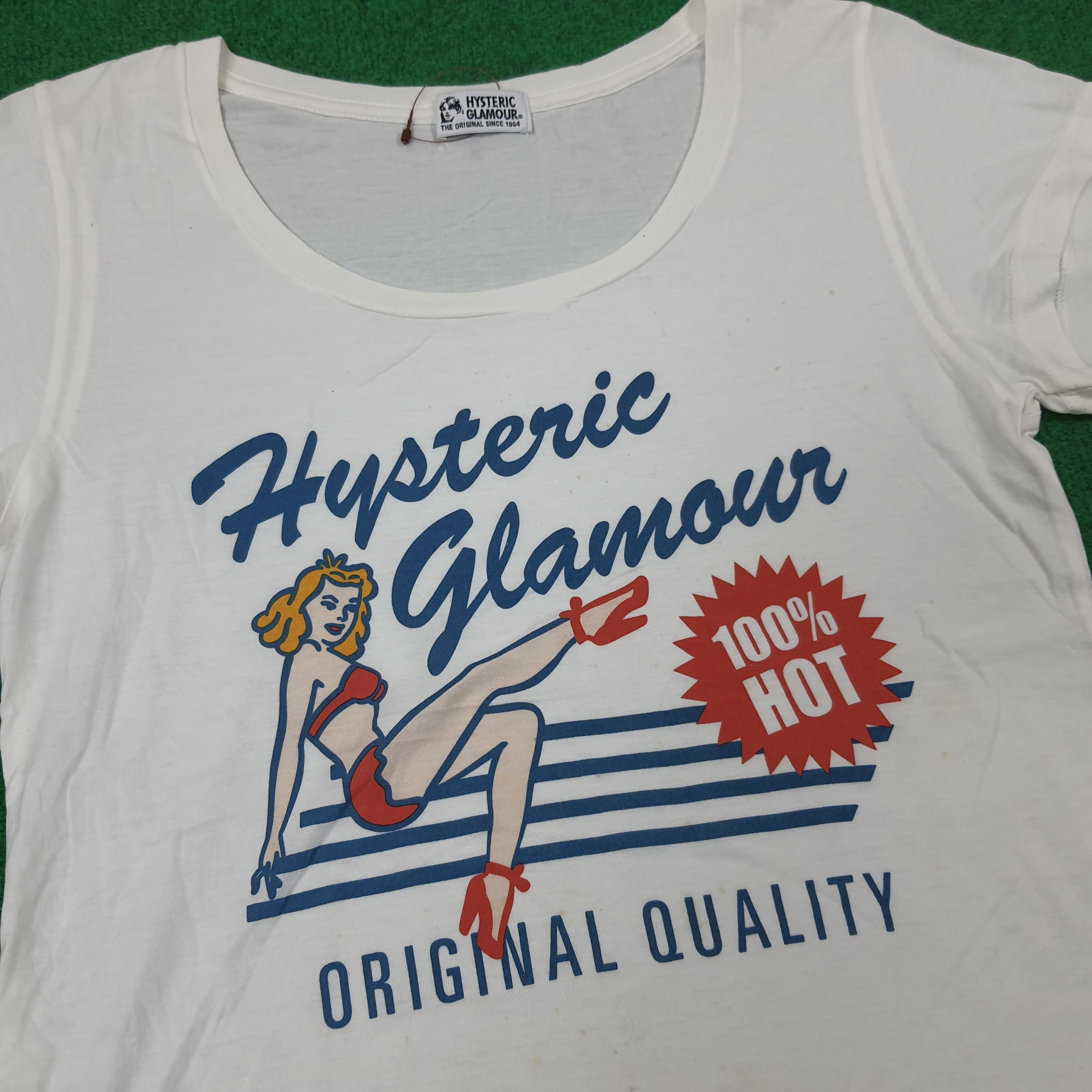 Hysteric Glamour × Japanese Brand × Vintage Vintage Hysteric Glamour Julie's Biscuit Parody Tees C219N2 Size XS / US 0-2 / IT 36-38 - 2 Thumbnail