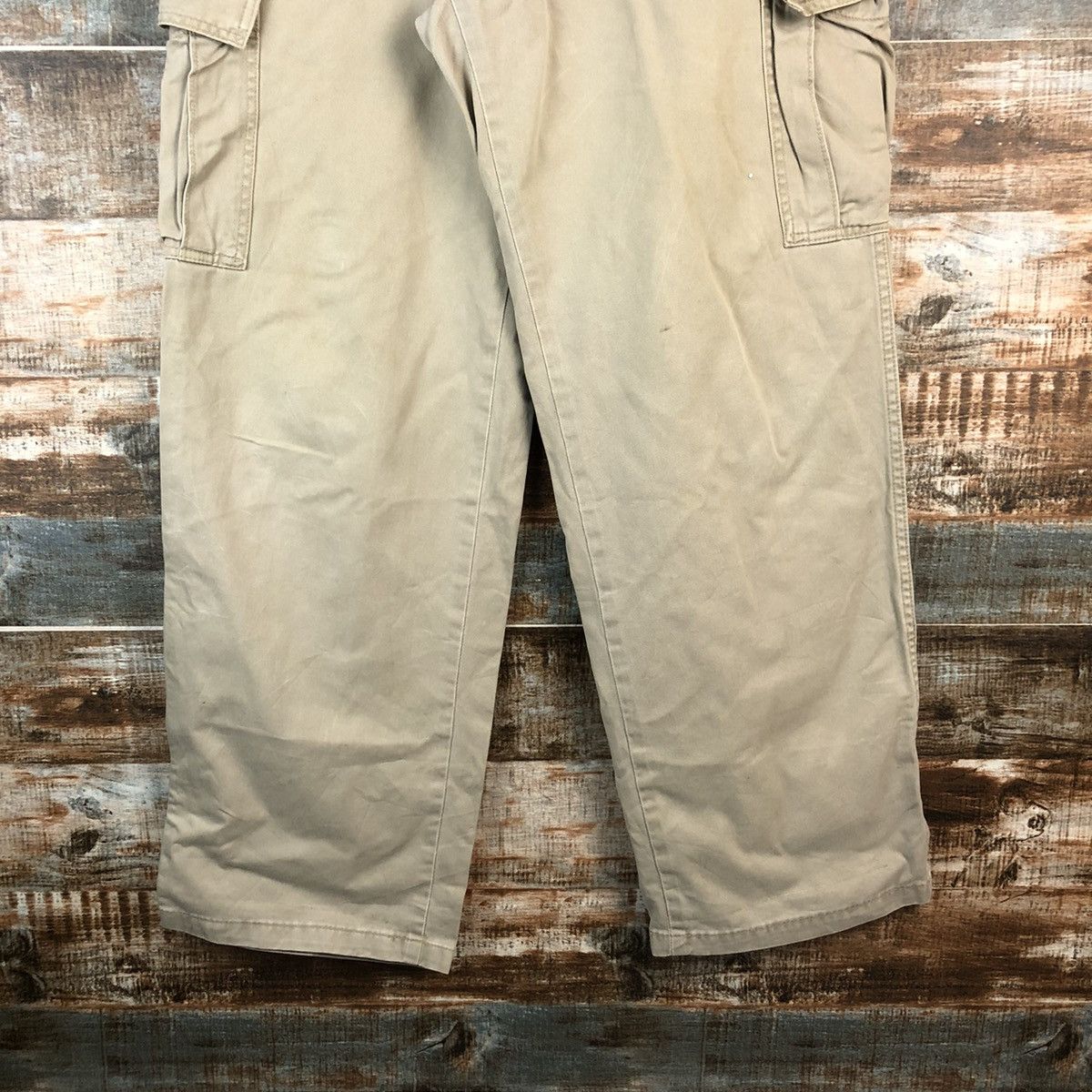 Japanese Brand Edwin Brown utility tactical Cargo Multipocket Pants #A2540 Size US 30 / EU 46 - 6 Thumbnail