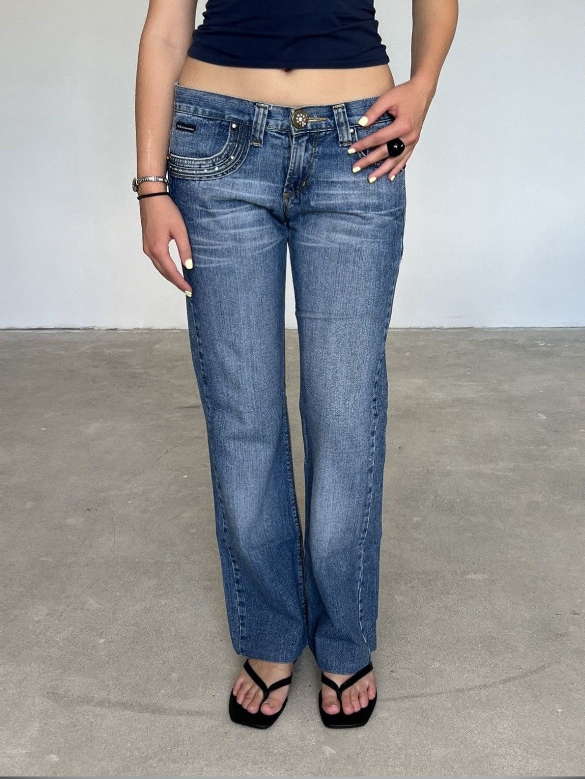 Dolce & Gabbana Vintage Dolce&Gabbana Denim Jeans Size 26" / US 2 / IT 38 - 3 Thumbnail