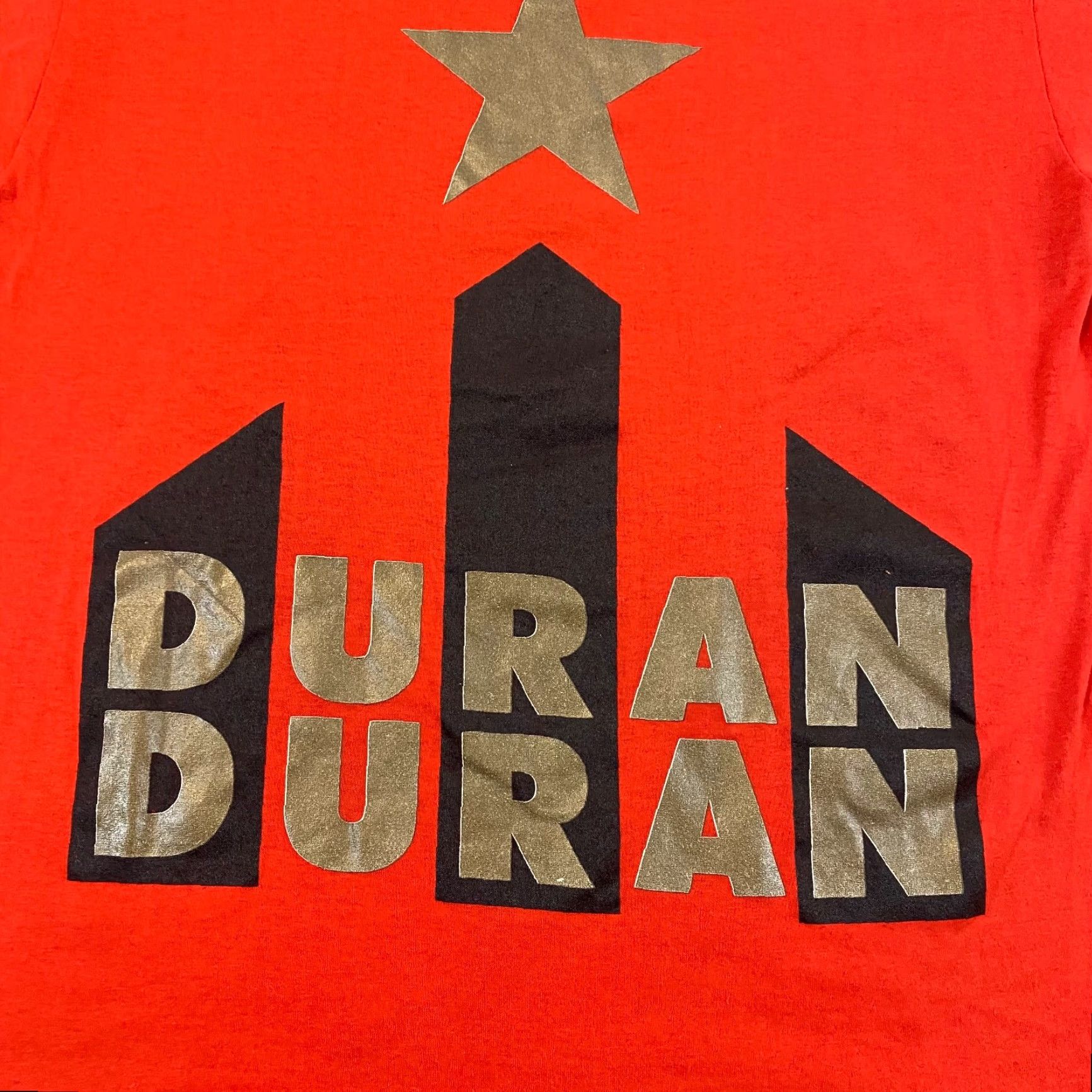 Ford VTG DURAN DURAN Shirt Mens XL Red Rock Pop Band Spring Ford USA 80s Mens XL Red Rock Pop Tee Size US XL / EU 56 / 4 - 2 Thumbnail