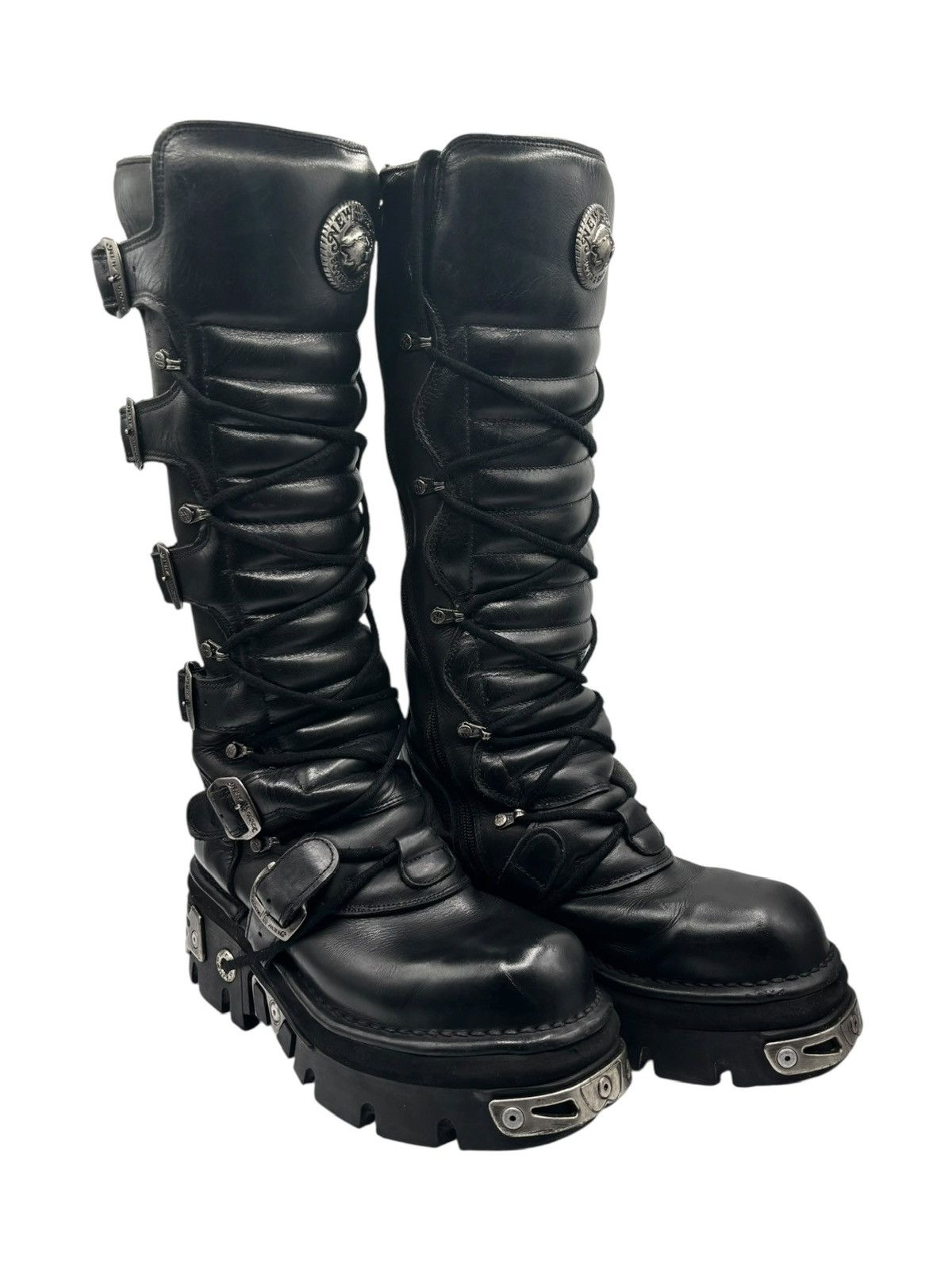 New Rock New Rock Jaded London Scythe Tower Boots | Grailed