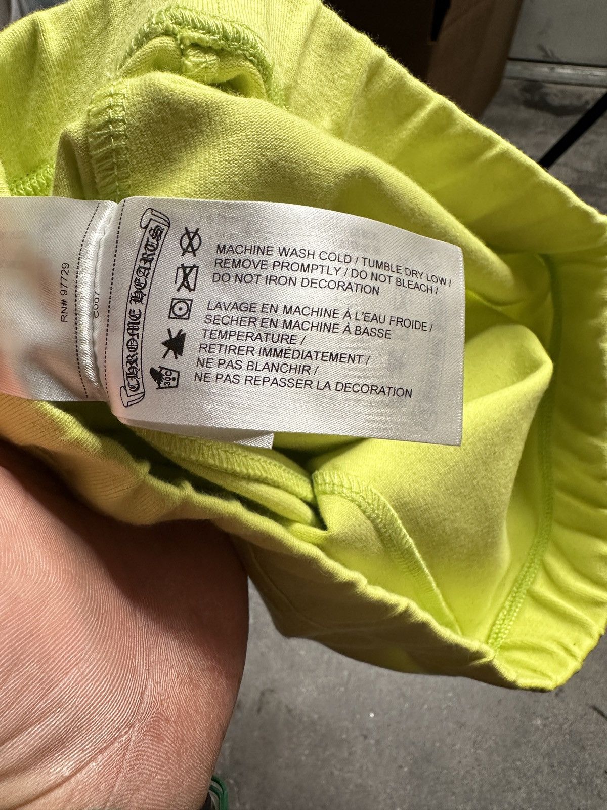Chrome Hearts Chrome Hearts 99 Eyes Bike Short Acidick Green Size Small Size 30" / US 8 / IT 44 - 7 Thumbnail