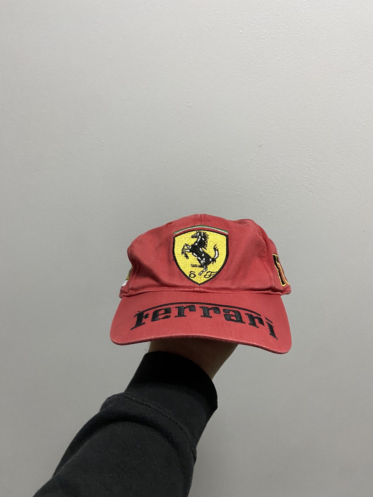 Ferrari × Vintage Ferrari Cap Vintage Michael Schumacher Racing Formula 1 Size ONE SIZE - 5 Thumbnail