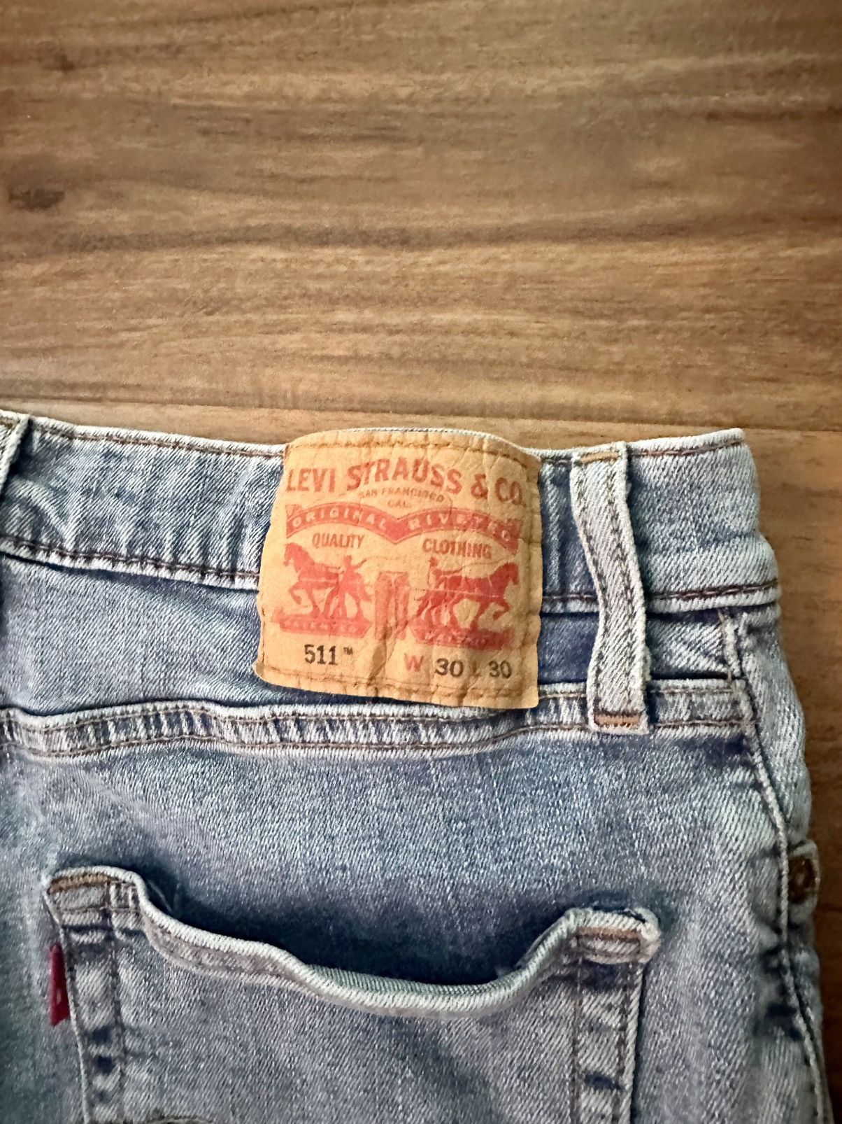 Levi's Vintage Levi’s 511 30x30 jeans Size US 30 / EU 46 - 3 Thumbnail
