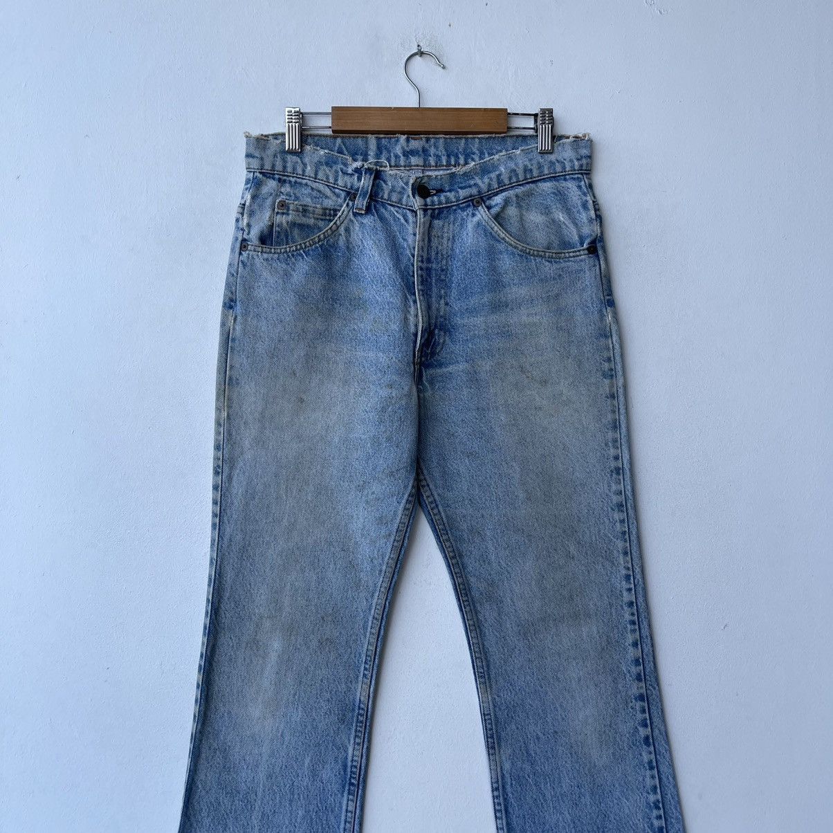 Levi's Vintage 80s Levi's 517 Orange Tab Bootcut Jeans Size US 31 - 3 Thumbnail