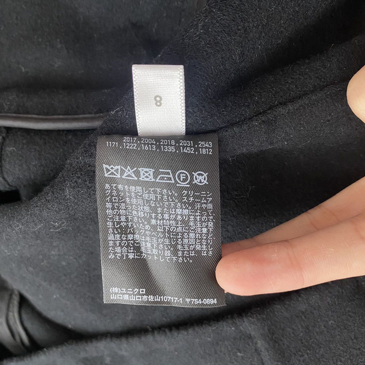 Jil Sander Vintage +J UNIQLO x Jil Sander Plain Black Jacket Size S / US 4 / IT 40 - 7 Thumbnail