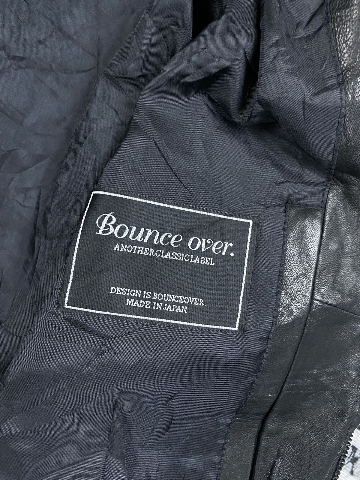 If Six Was Nine Bounce Over Multipocket Punk Acid Wash Leather Jacket Size US S / EU 44-46 / 1 - 9 Thumbnail