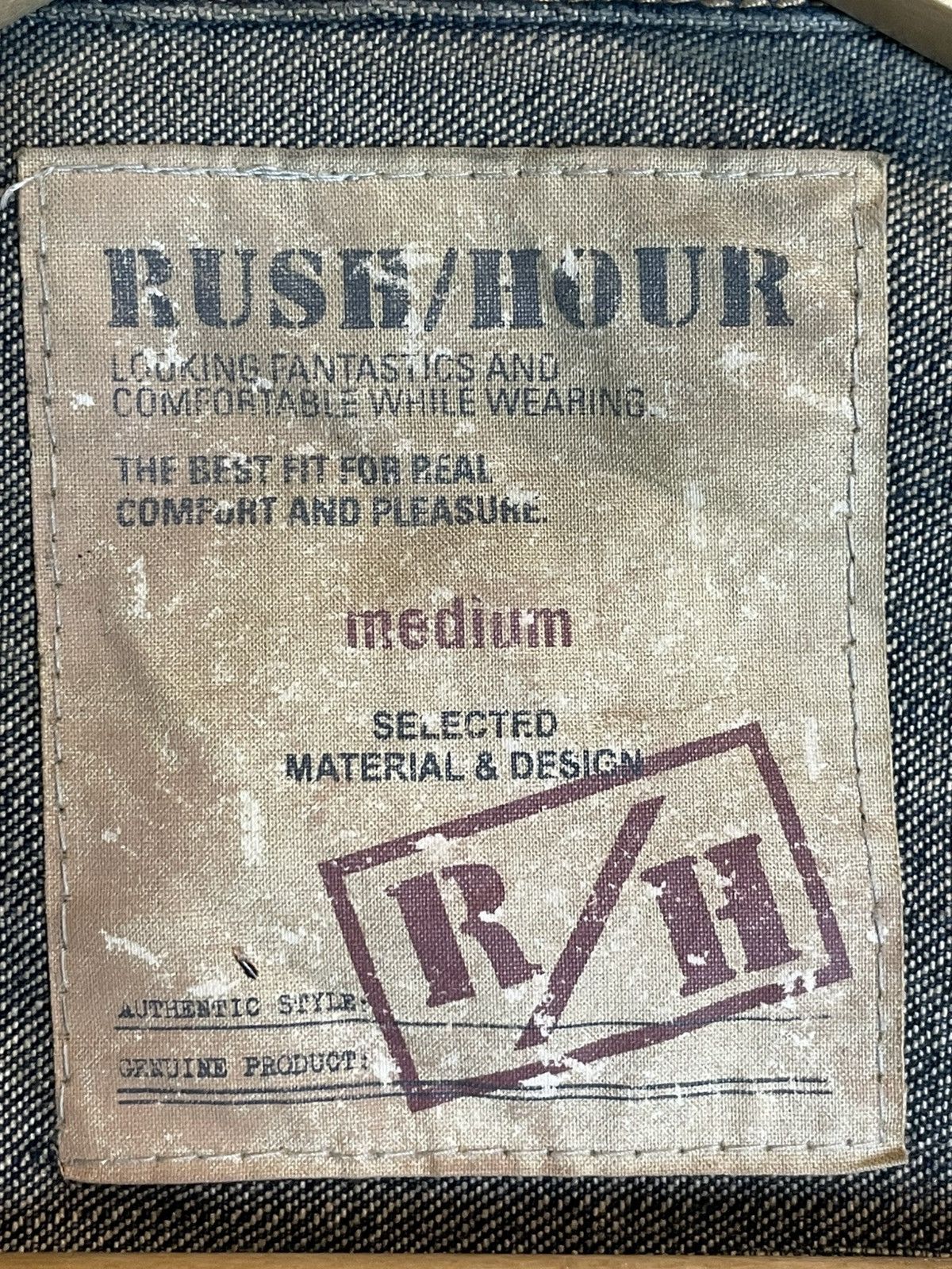 Japanese Brand × Vintage Rush Hour Men’s Denim Jacket (29) Size US S / EU 44-46 / 1 - 8 Thumbnail