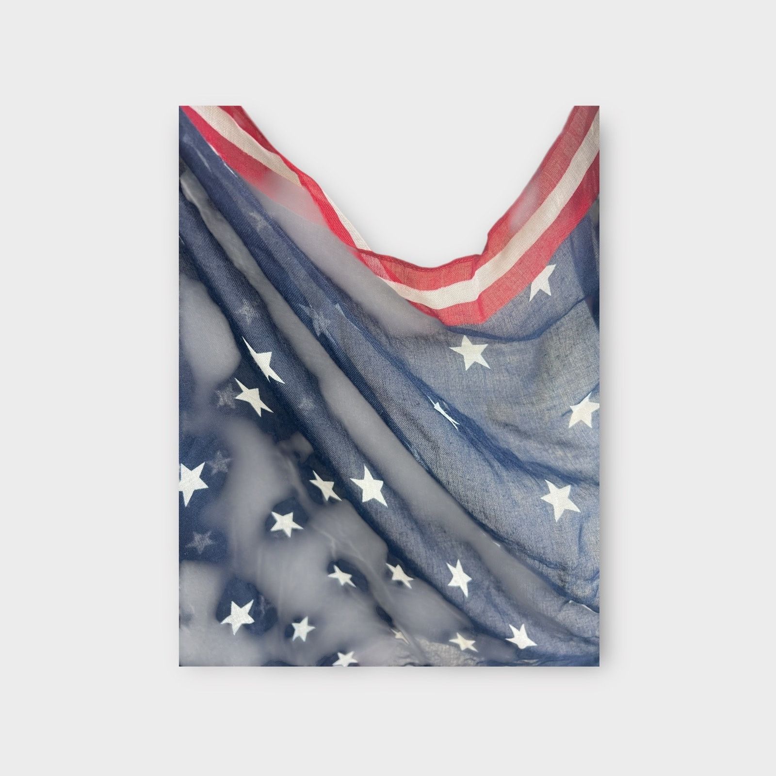 Mossimo Mossimo Women's Americana Layering Shawl/Kimono Patriotic Size ONE SIZE - 6 Thumbnail