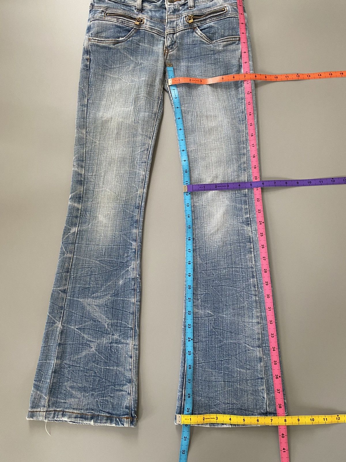 Japanese Brand vintage "Castanets Club" denim jeans Size 29" - 9 Thumbnail