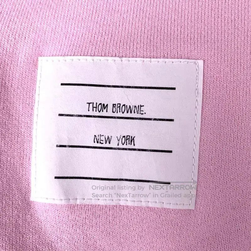 Thom Browne Thom Browne Pink Cotton Casual Pants . Size 23" - 5 Thumbnail