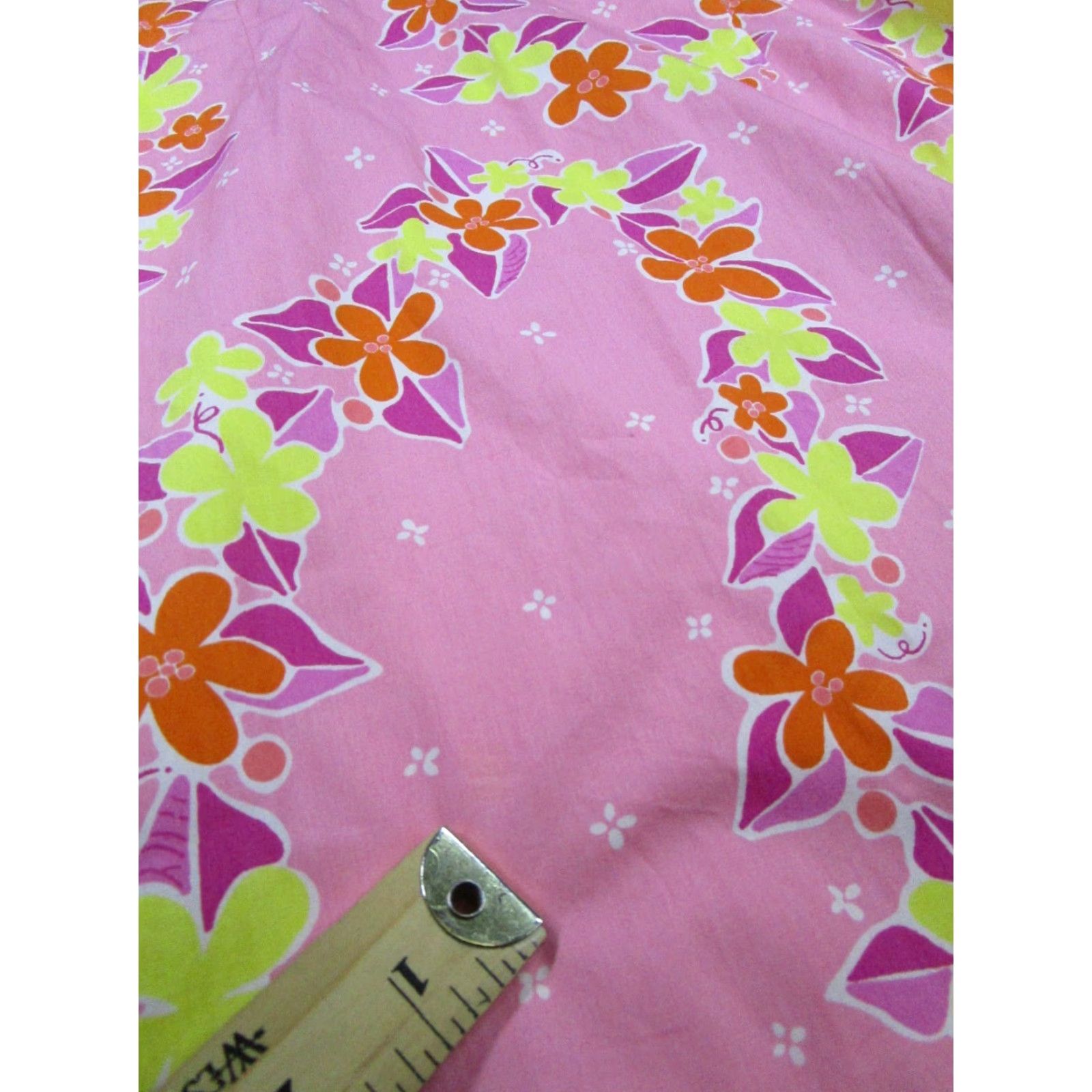 Lilly Pulitzer Lilly Pulitzer Dress Womens 6 Pink Floral Cotton Sleeveless Cowl Neck Tie Short Sundress Fit & Flare 90s? Size M / US 6-8 / IT 42-44 - 4 Thumbnail