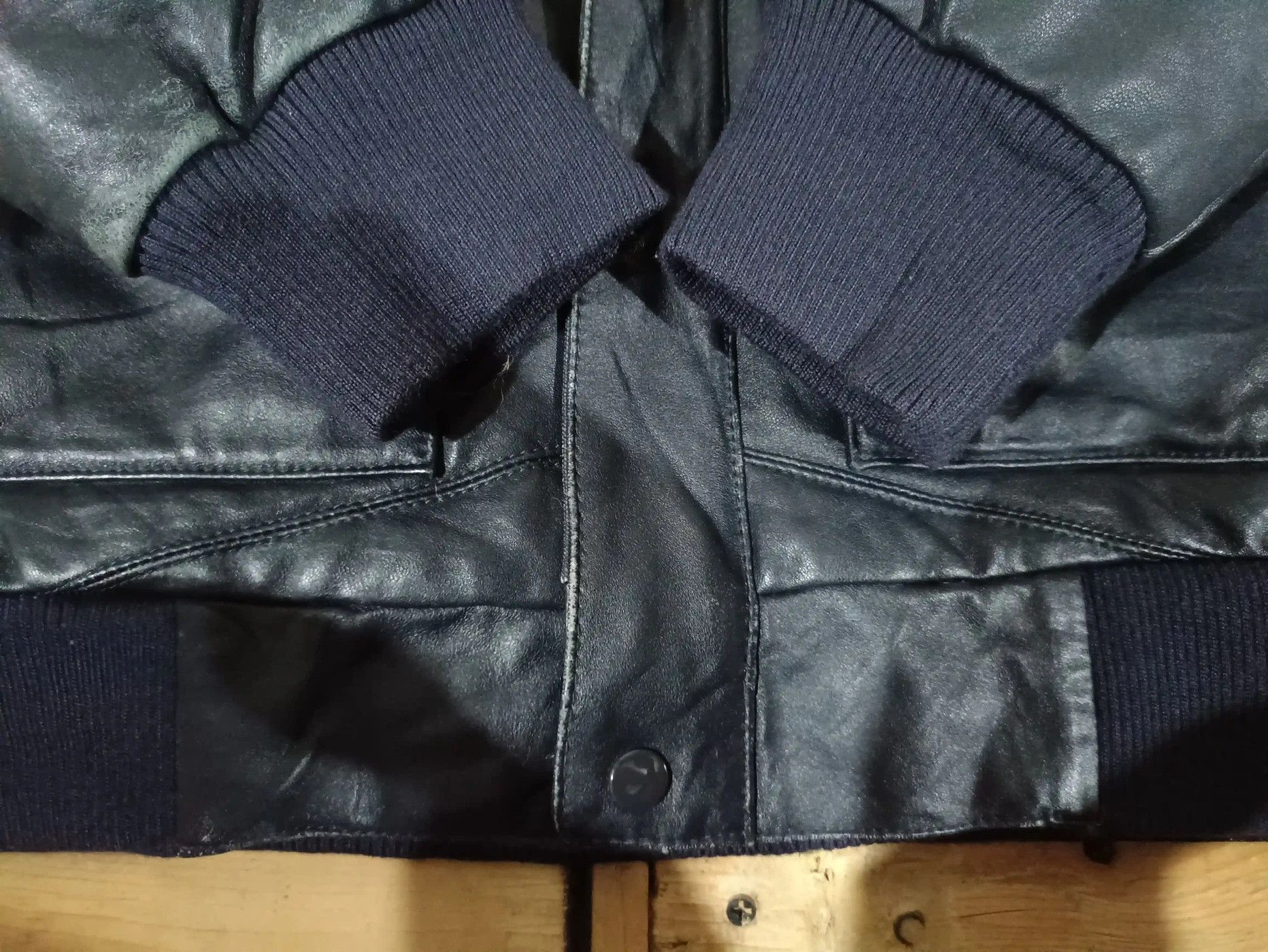 Genuine Leather × Supreme SUPREME NYC LEATHER DUCK DOWN JACKET 07AW Size US L / EU 52-54 / 3 - 4 Thumbnail