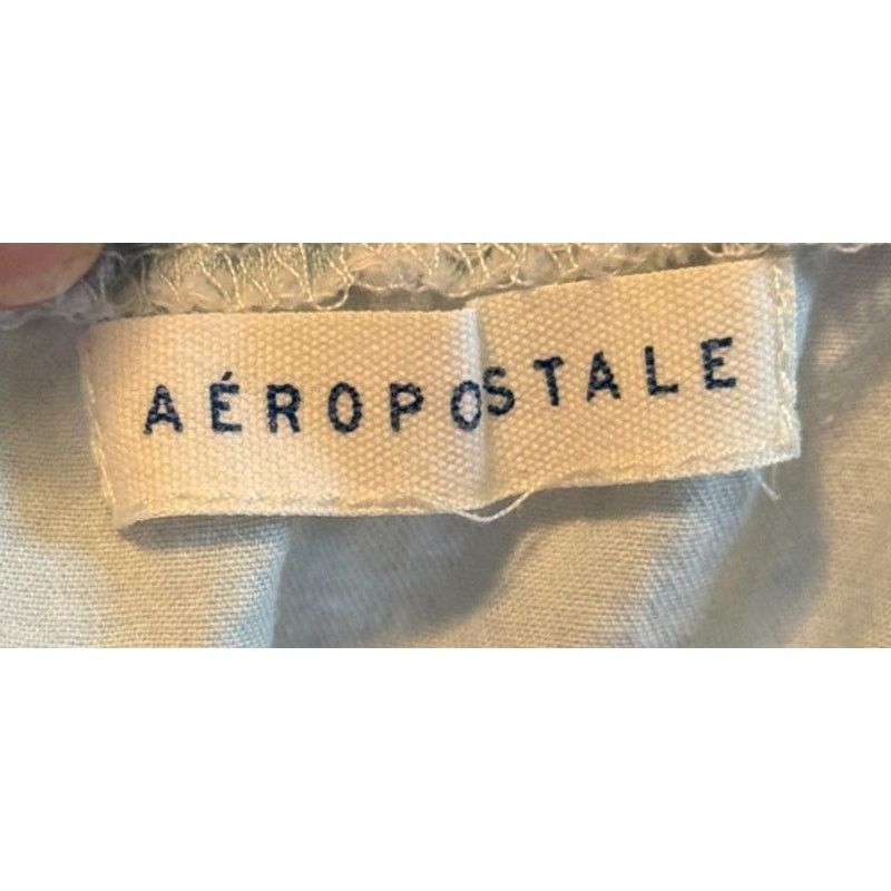 Aeropostale Aeropostale Dress Women Small Blue Chambray Embroidered Size S / US 4 / IT 40 - 5 Thumbnail