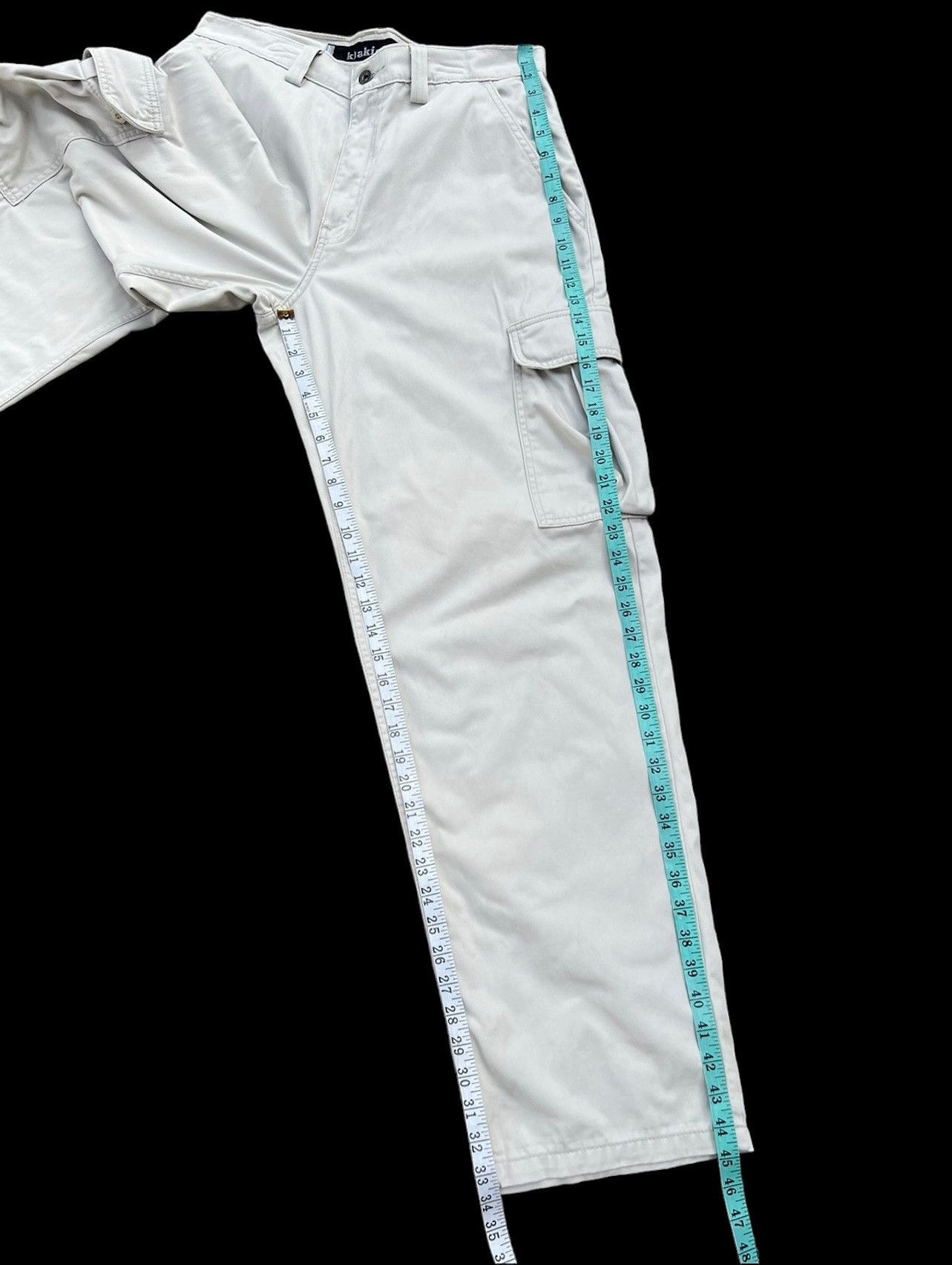 Levi's × Vintage Vintage 1998 Levi’s Silvertab KHAKIS Cargo Trouser Pant Size US 32 / EU 48 - 5 Thumbnail