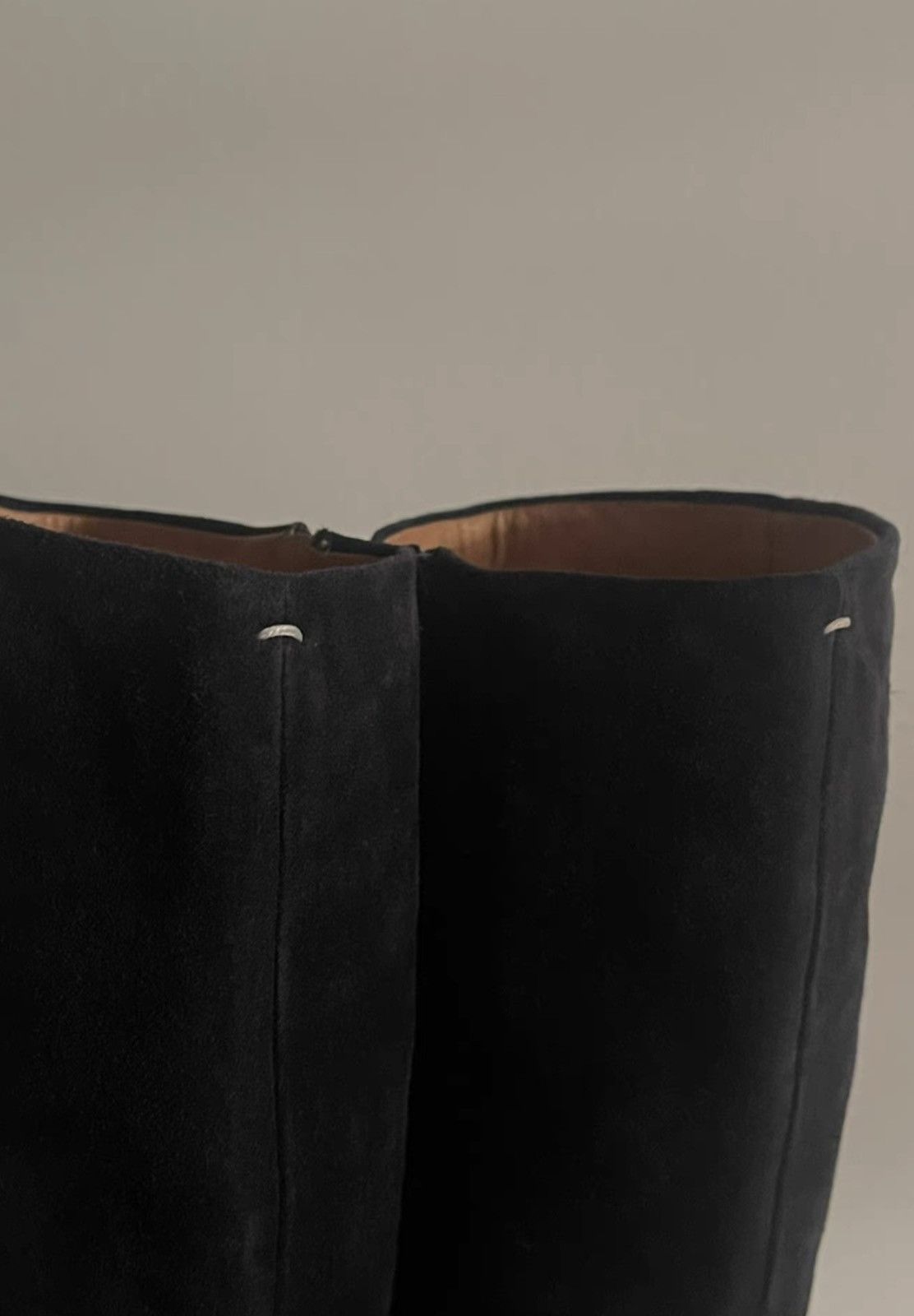 Maison Margiela Maison Martin Margiela｜Early suede high heel calf boots Size US 6 / IT 36 - 3 Thumbnail