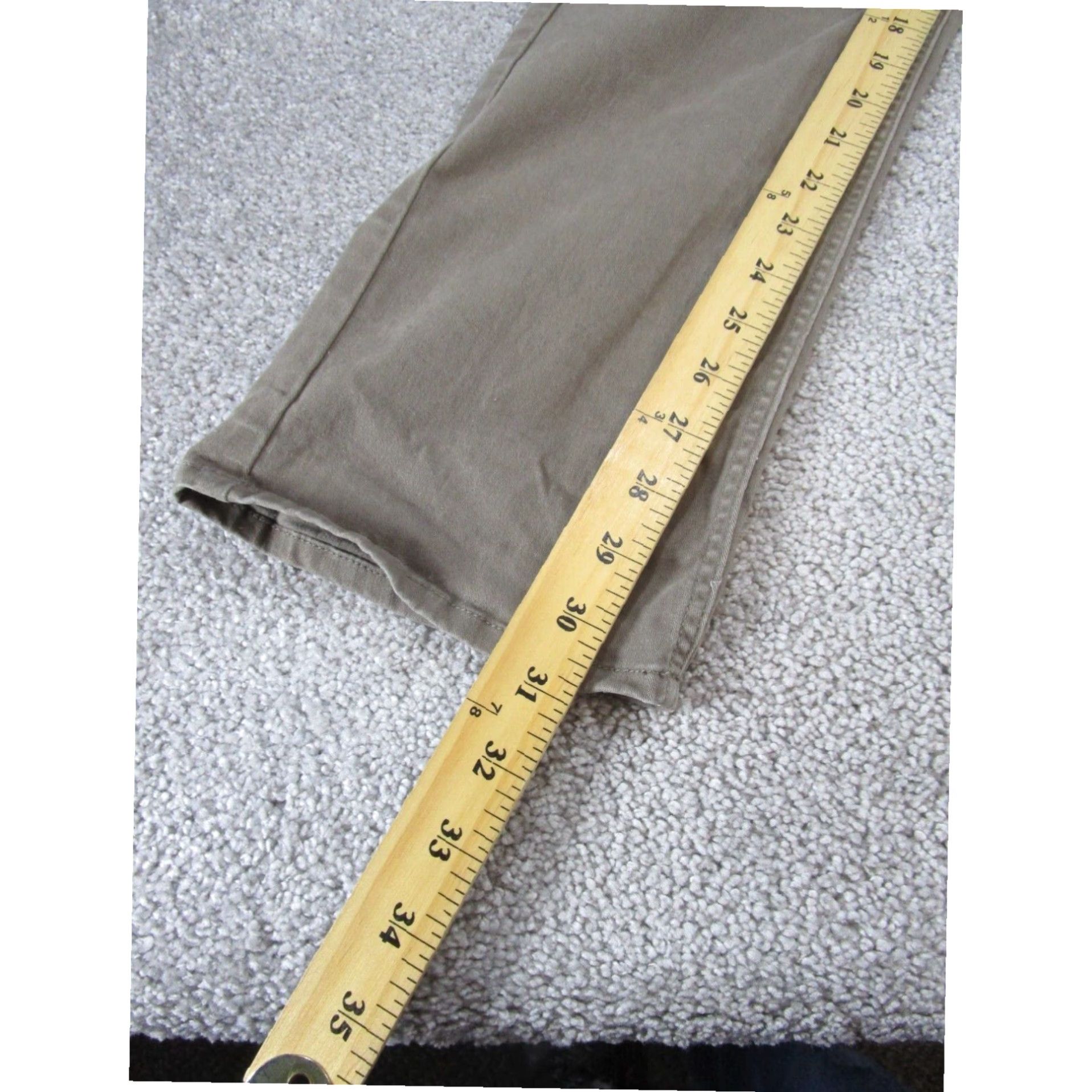 Michael Kors Michael Kors Mens 30 Taupe Brown Chinos Pants Tailored Fit 30X31 Size US 30 / EU 46 - 4 Thumbnail