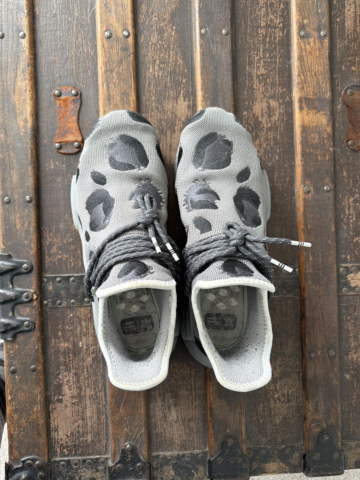 Adidas × Pharrell Ultraboost Hu gray Cheetah Size US 9.5 / EU 42-43 - 5 Thumbnail