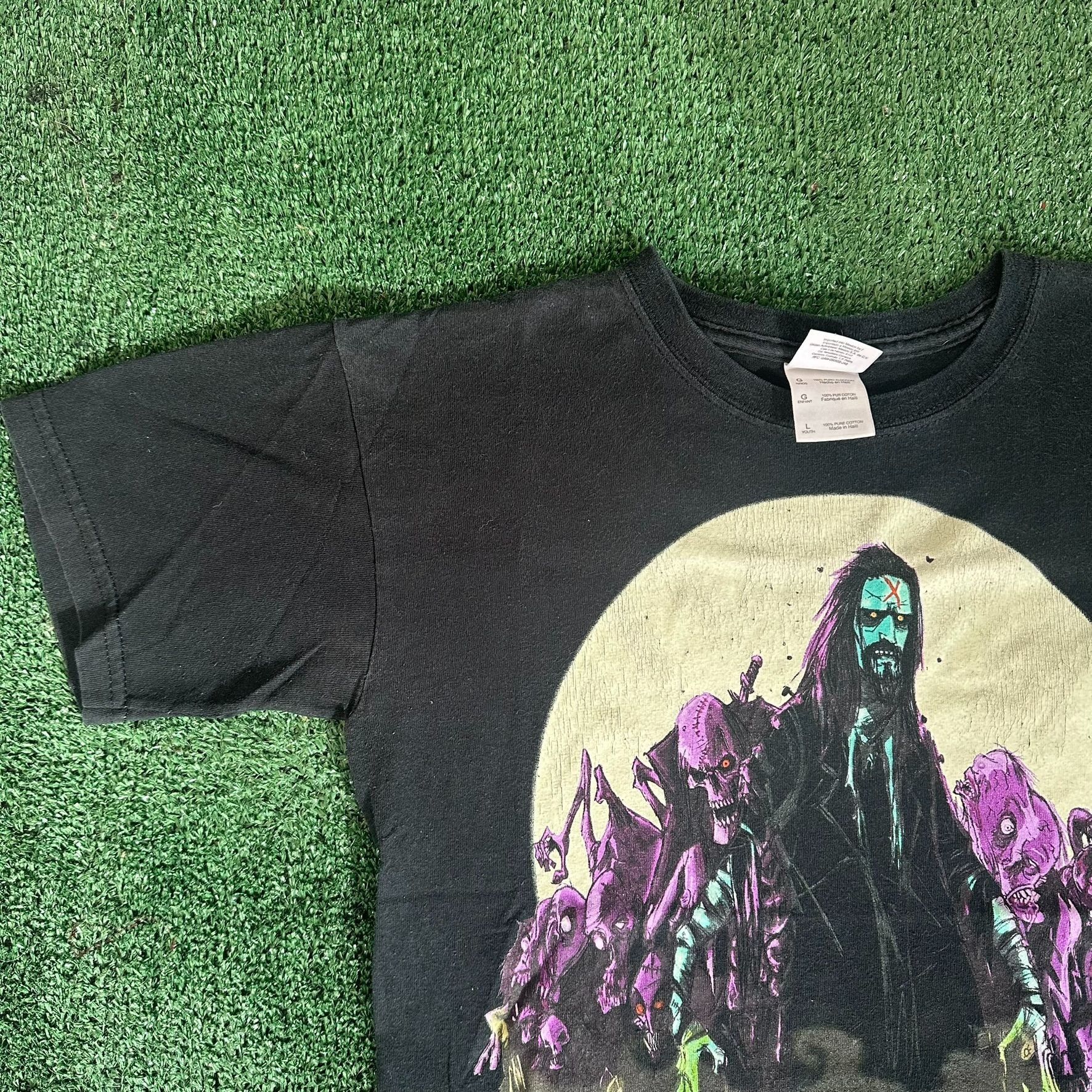 Band Tees Vintage Y2K Rob Zombie T-Shirt Living Dead Girl Metal Band T Size US S / EU 44-46 / 1 - 4 Thumbnail