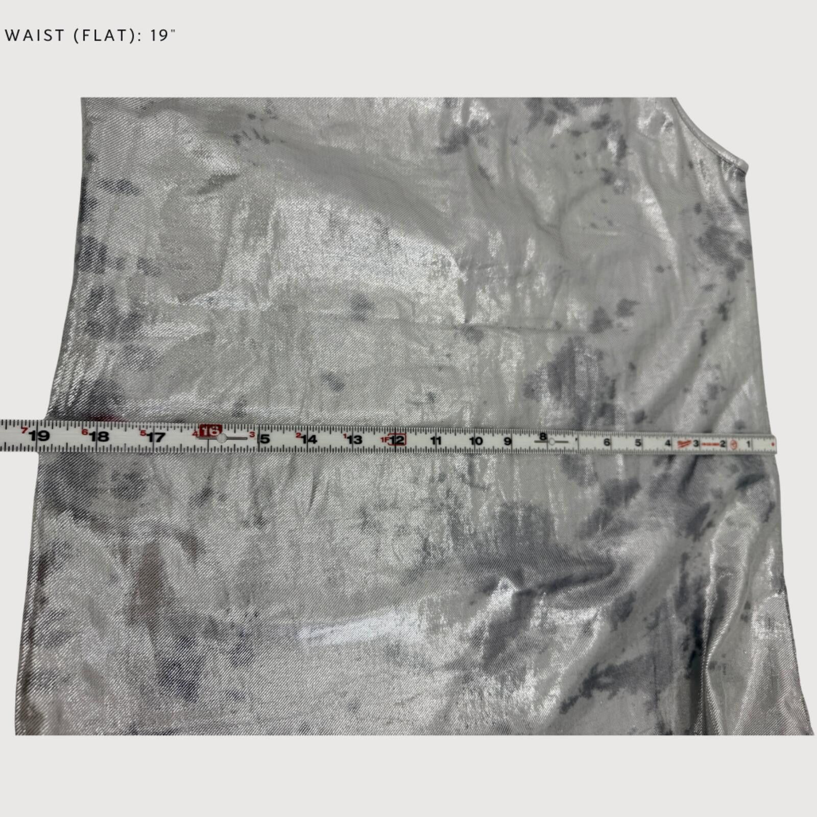 Other Norblack Norwhite Metallic Slip Dress Silver M Size M / US 6-8 / IT 42-44 - 7 Thumbnail