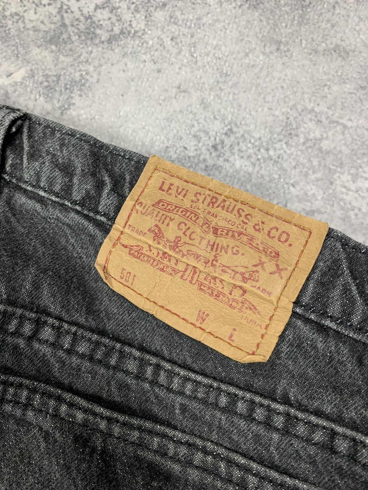 Levi's Vintage Levi’s 501 Red Tab Stonewashed Jeans Men’s Sz 36/32 Size US 36 / EU 52 - 7 Thumbnail
